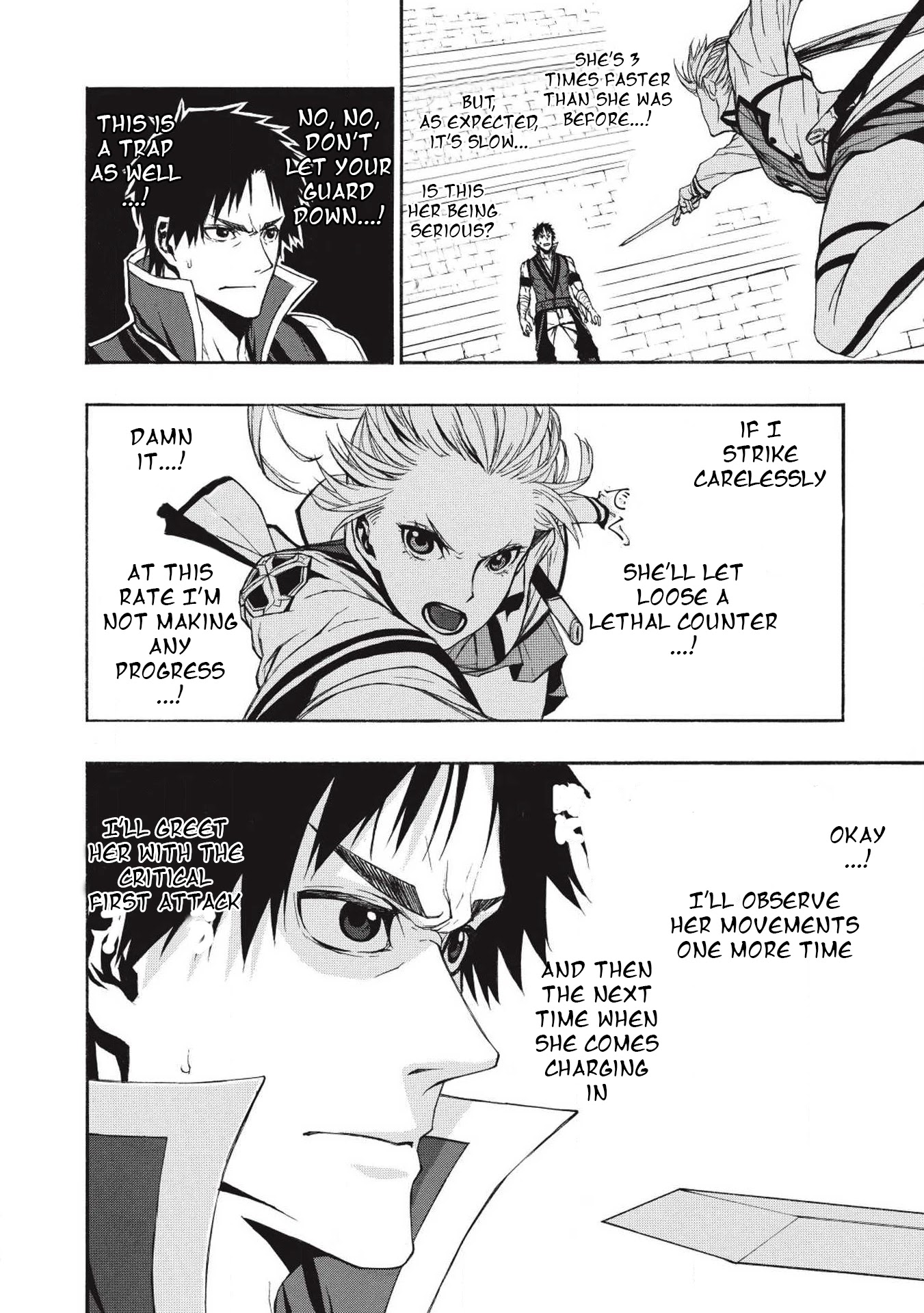 Shinmai Ossan Bouken-sha, Saikyou paati ni shinu hodo kitae rarete Muteki ni naru Chapter 3 page 12 - Chapter 3: All of the Attacks are a Swing and a Miss