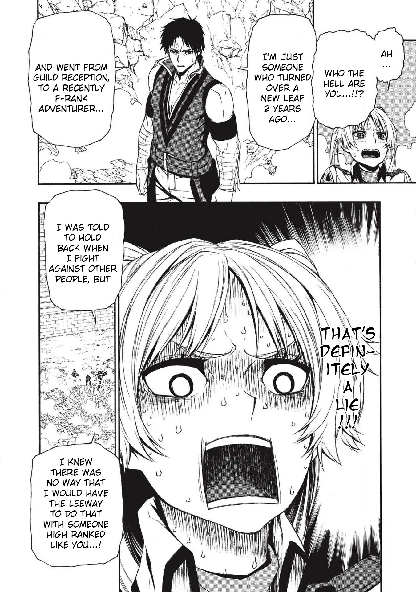 Shinmai Ossan Bouken-sha, Saikyou paati ni shinu hodo kitae rarete Muteki ni naru Chapter 3 page 21 - Chapter 3: All of the Attacks are a Swing and a Miss