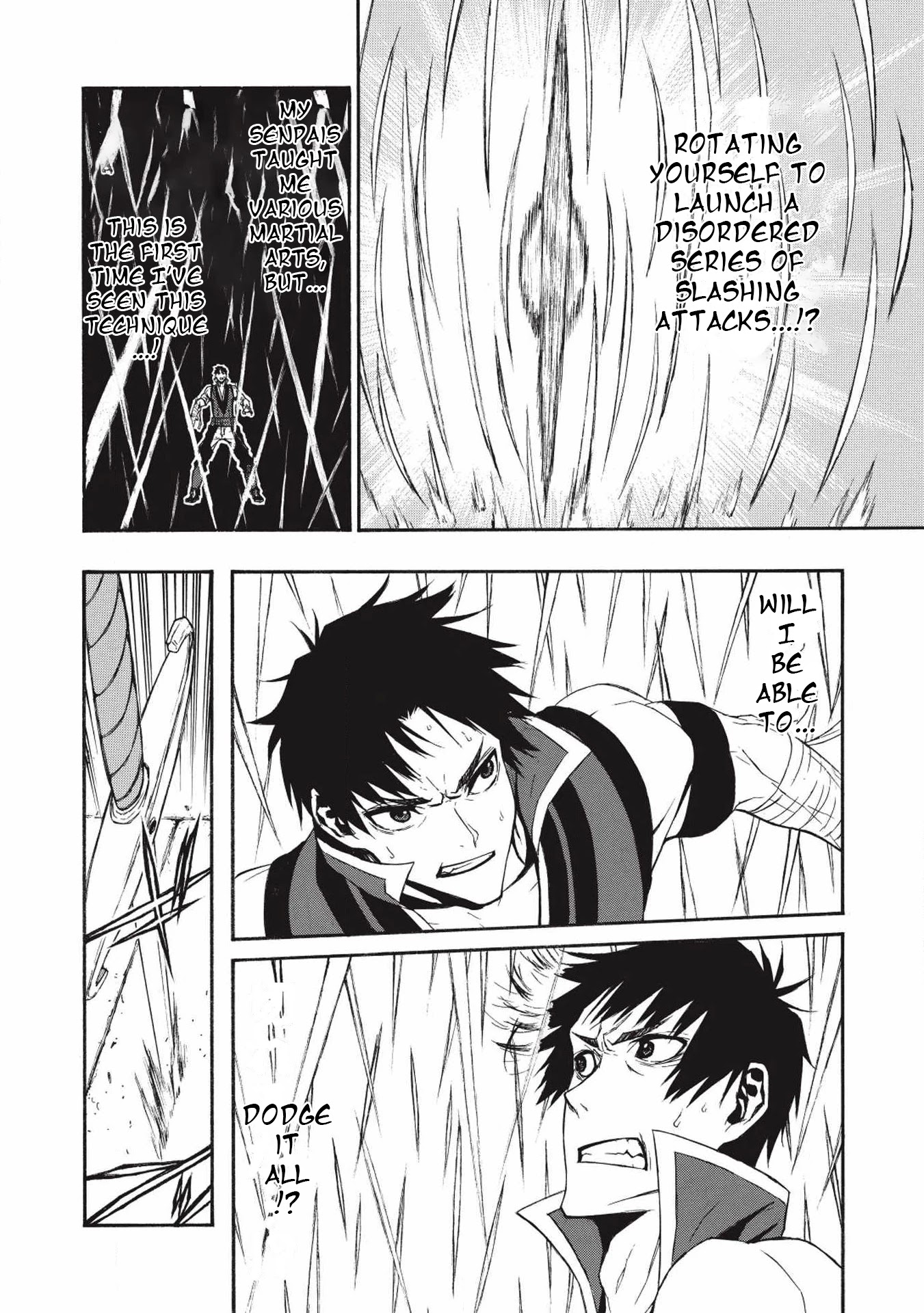 Shinmai Ossan Bouken-sha, Saikyou paati ni shinu hodo kitae rarete Muteki ni naru Chapter 3 page 8 - Chapter 3: All of the Attacks are a Swing and a Miss
