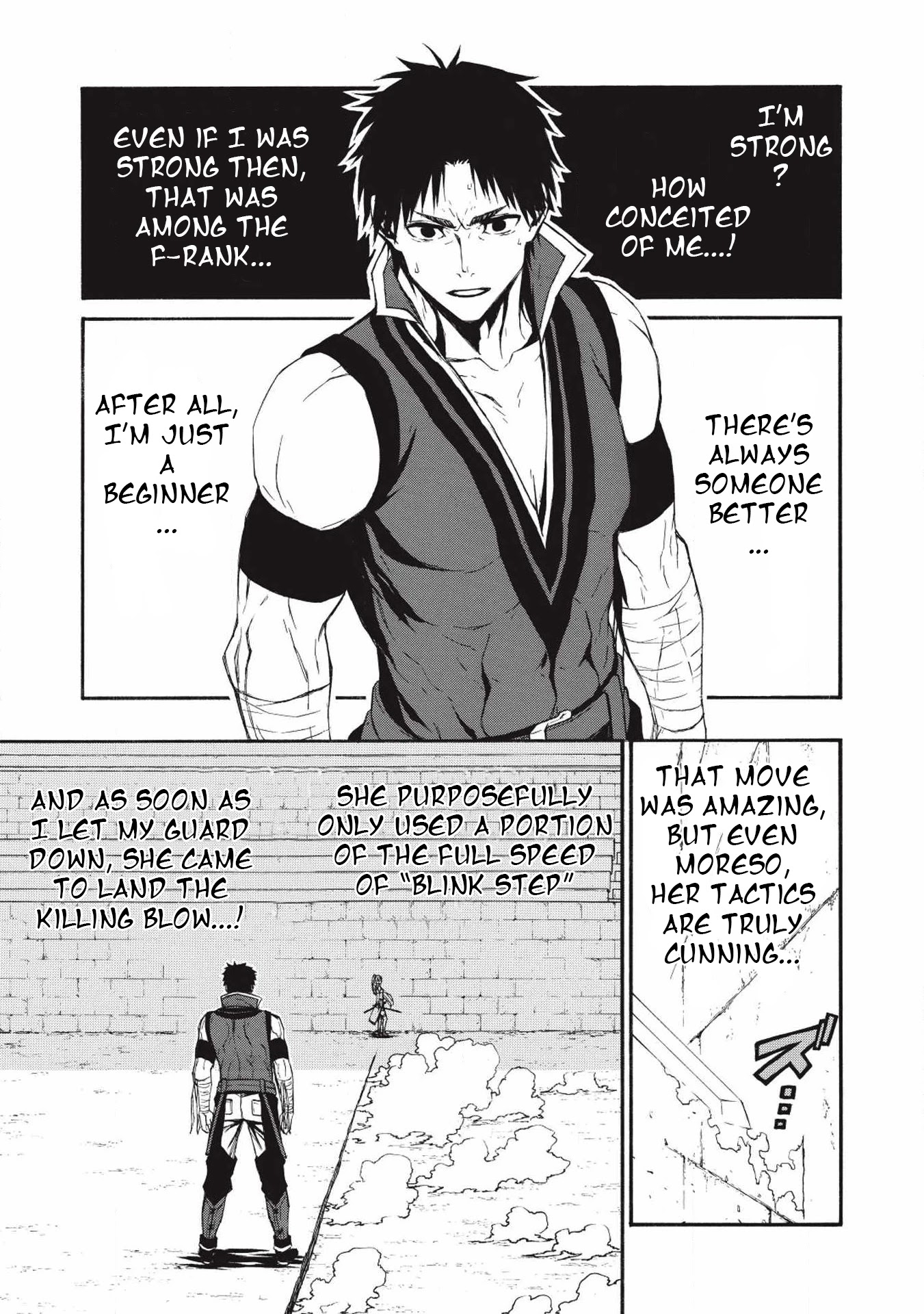 Shinmai Ossan Bouken-sha, Saikyou paati ni shinu hodo kitae rarete Muteki ni naru Chapter 3 page 9 - Chapter 3: All of the Attacks are a Swing and a Miss