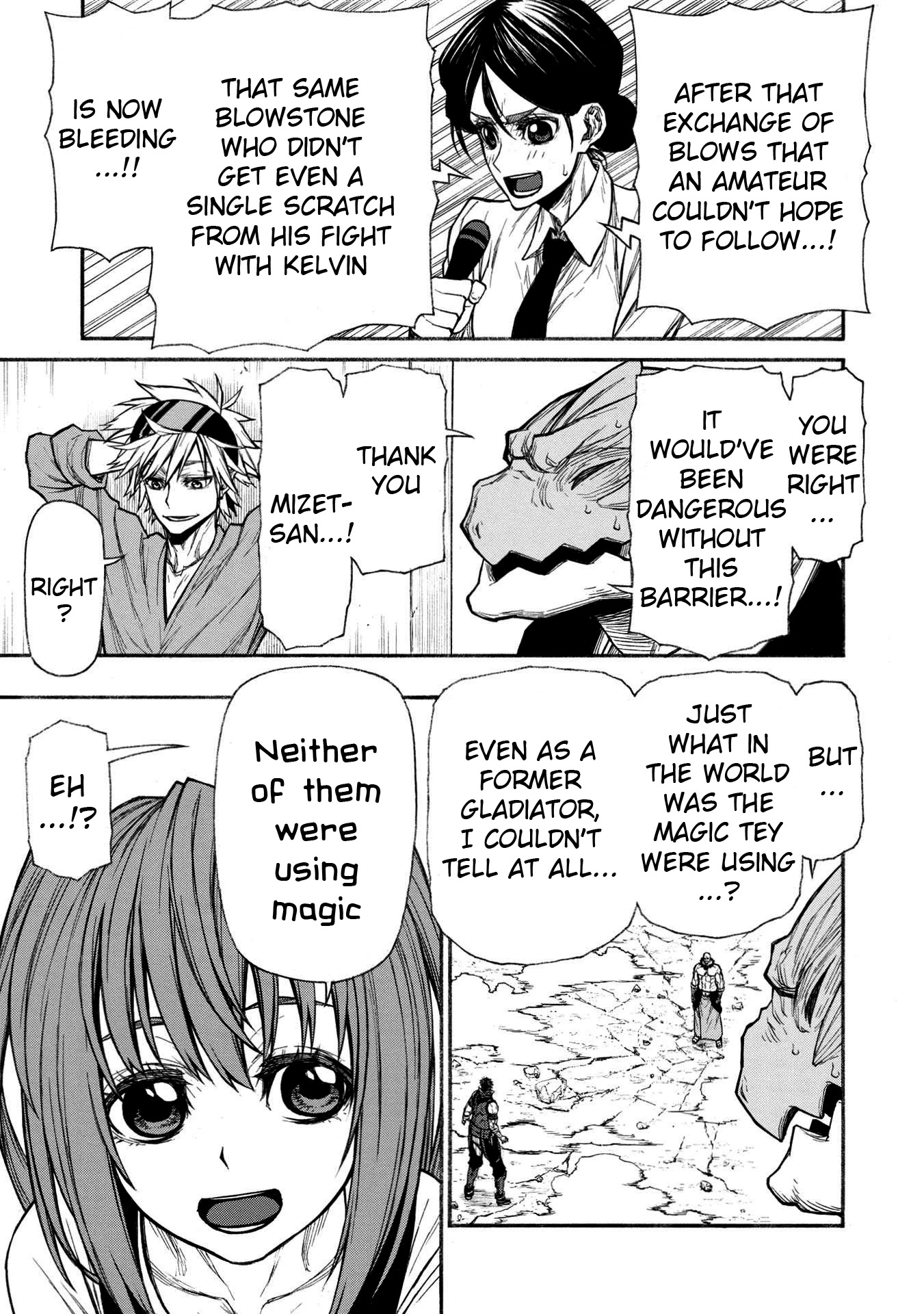 Shinmai Ossan Bouken-sha, Saikyou paati ni shinu hodo kitae rarete Muteki ni naru Chapter 31 page 10 - Chapter 31: Slow Motion