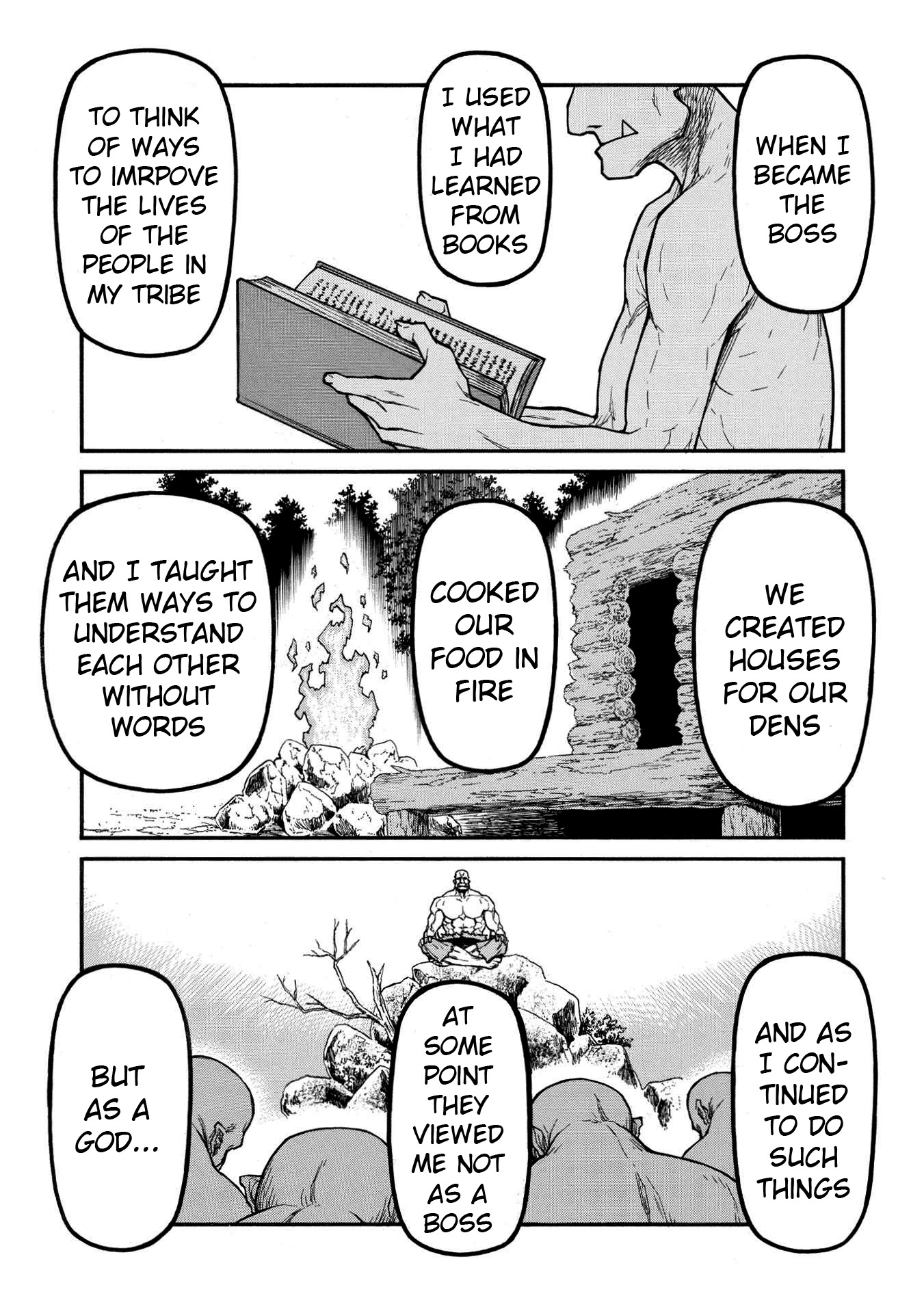 Shinmai Ossan Bouken-sha, Saikyou paati ni shinu hodo kitae rarete Muteki ni naru Chapter 32 page 13 - Chapter 32: A God's Dream