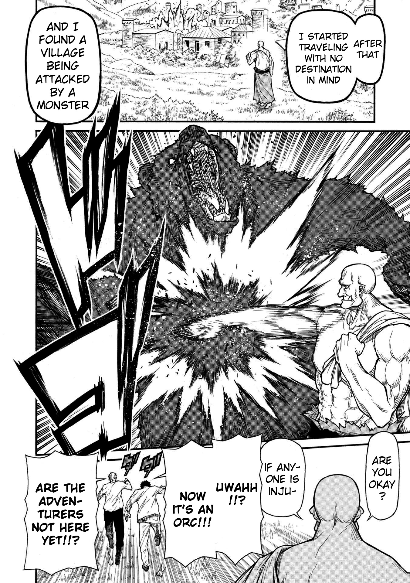 Shinmai Ossan Bouken-sha, Saikyou paati ni shinu hodo kitae rarete Muteki ni naru Chapter 32 page 18 - Chapter 32: A God's Dream