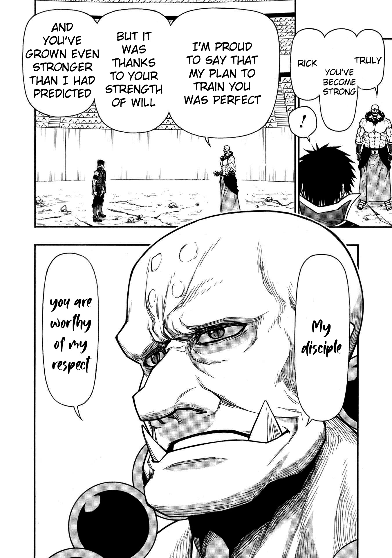 Shinmai Ossan Bouken-sha, Saikyou paati ni shinu hodo kitae rarete Muteki ni naru Chapter 32 page 2 - Chapter 32: A God's Dream
