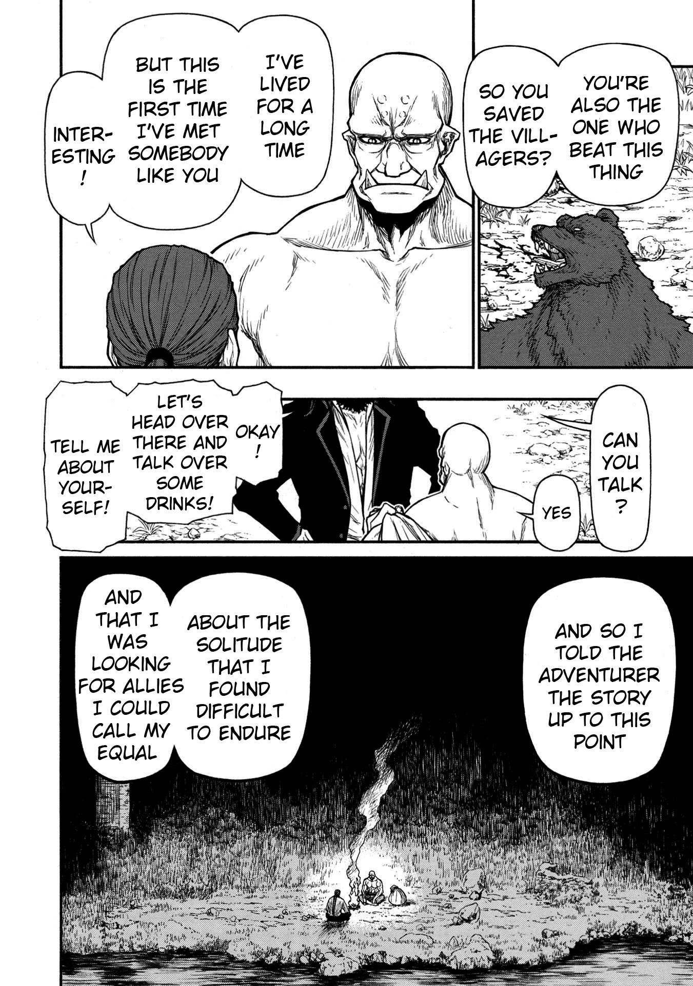Shinmai Ossan Bouken-sha, Saikyou paati ni shinu hodo kitae rarete Muteki ni naru Chapter 32 page 20 - Chapter 32: A God's Dream