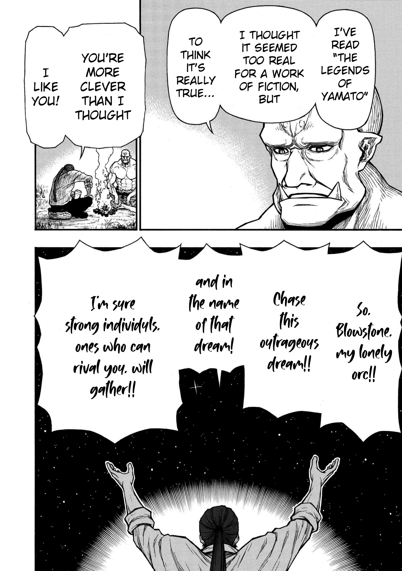 Shinmai Ossan Bouken-sha, Saikyou paati ni shinu hodo kitae rarete Muteki ni naru Chapter 32 page 22 - Chapter 32: A God's Dream