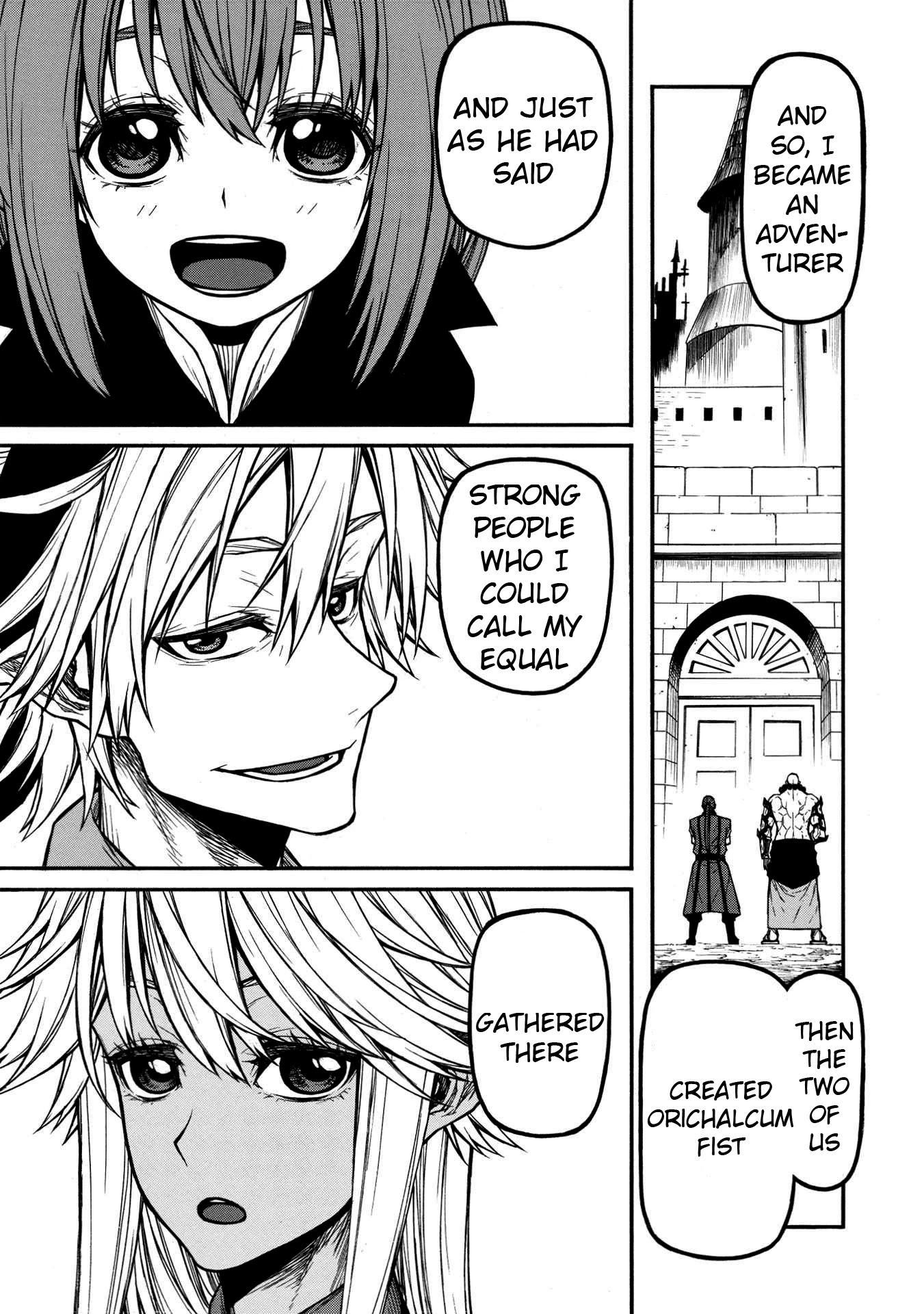 Shinmai Ossan Bouken-sha, Saikyou paati ni shinu hodo kitae rarete Muteki ni naru Chapter 32 page 23 - Chapter 32: A God's Dream
