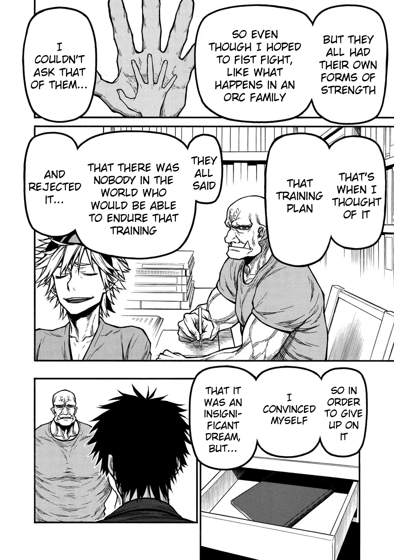 Shinmai Ossan Bouken-sha, Saikyou paati ni shinu hodo kitae rarete Muteki ni naru Chapter 32 page 24 - Chapter 32: A God's Dream