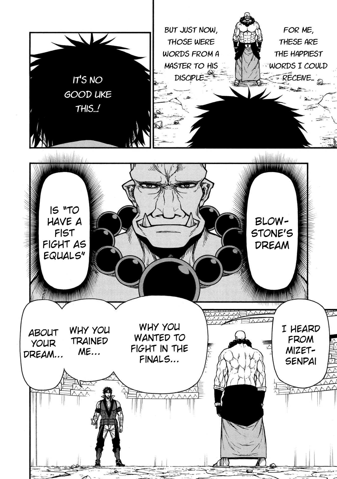 Shinmai Ossan Bouken-sha, Saikyou paati ni shinu hodo kitae rarete Muteki ni naru Chapter 32 page 4 - Chapter 32: A God's Dream