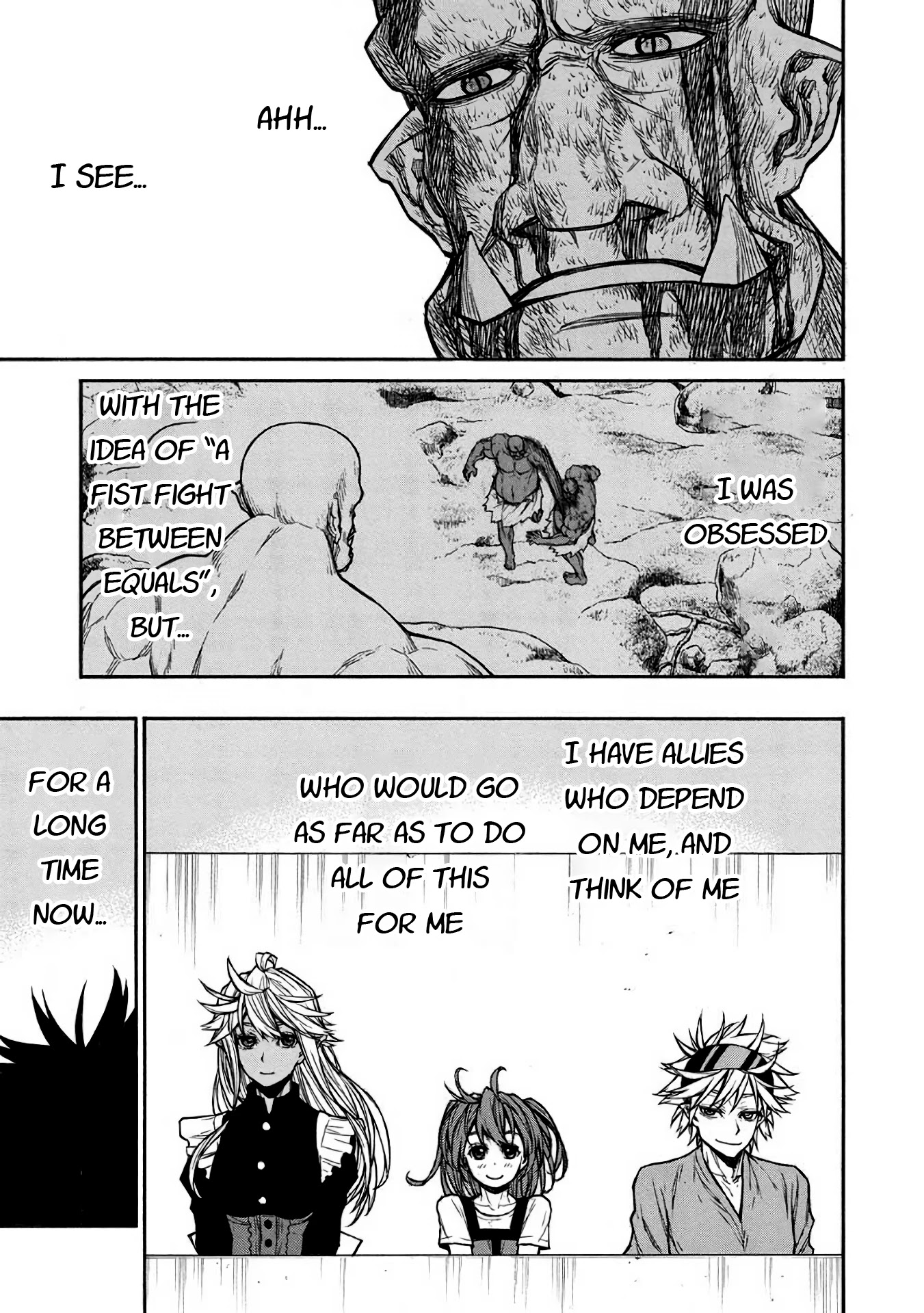 Shinmai Ossan Bouken-sha, Saikyou paati ni shinu hodo kitae rarete Muteki ni naru Chapter 34 page 10 - Chapter 34: The Favor Returned