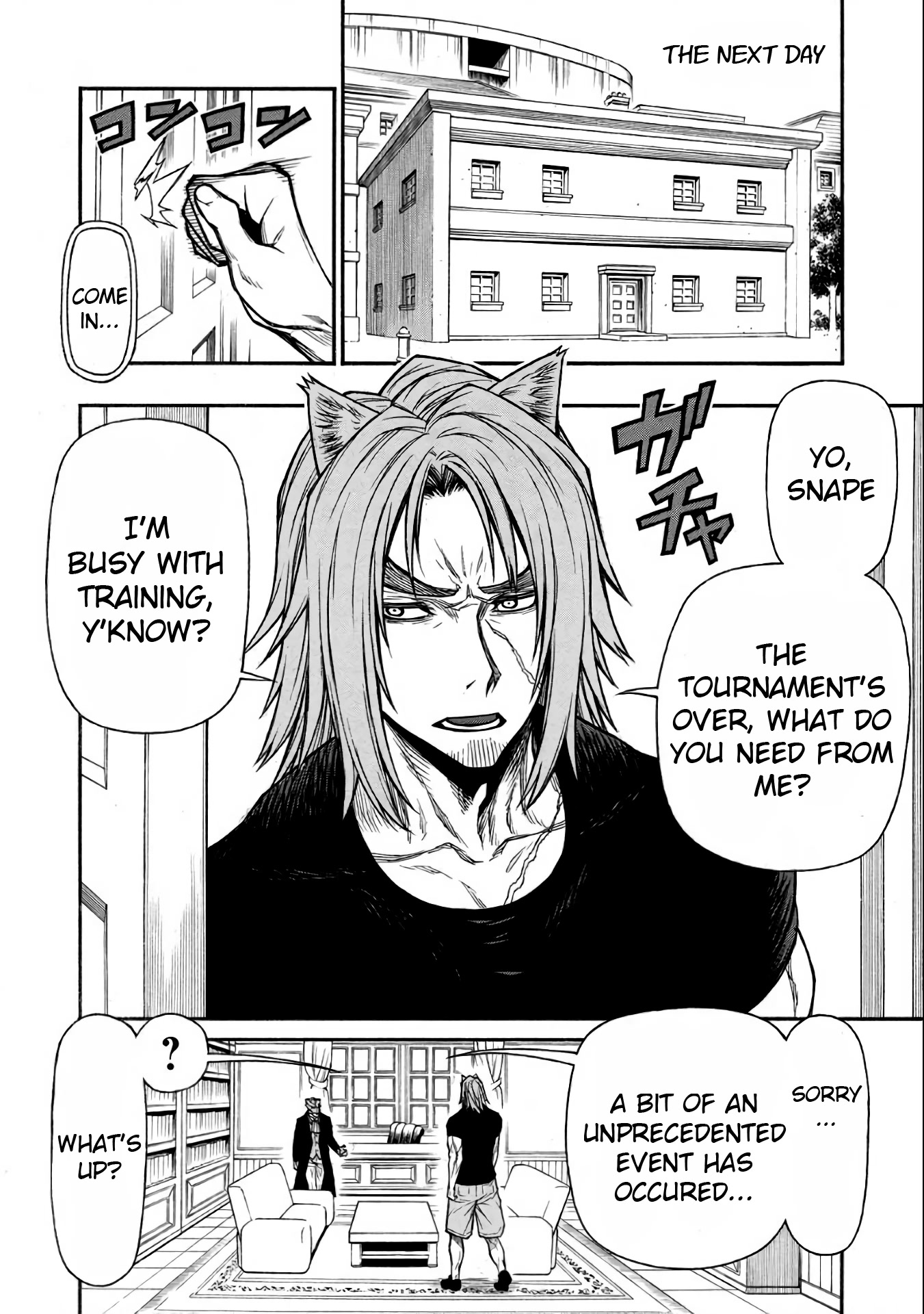 Shinmai Ossan Bouken-sha, Saikyou paati ni shinu hodo kitae rarete Muteki ni naru Chapter 35 page 15 - Chapter 35: The King