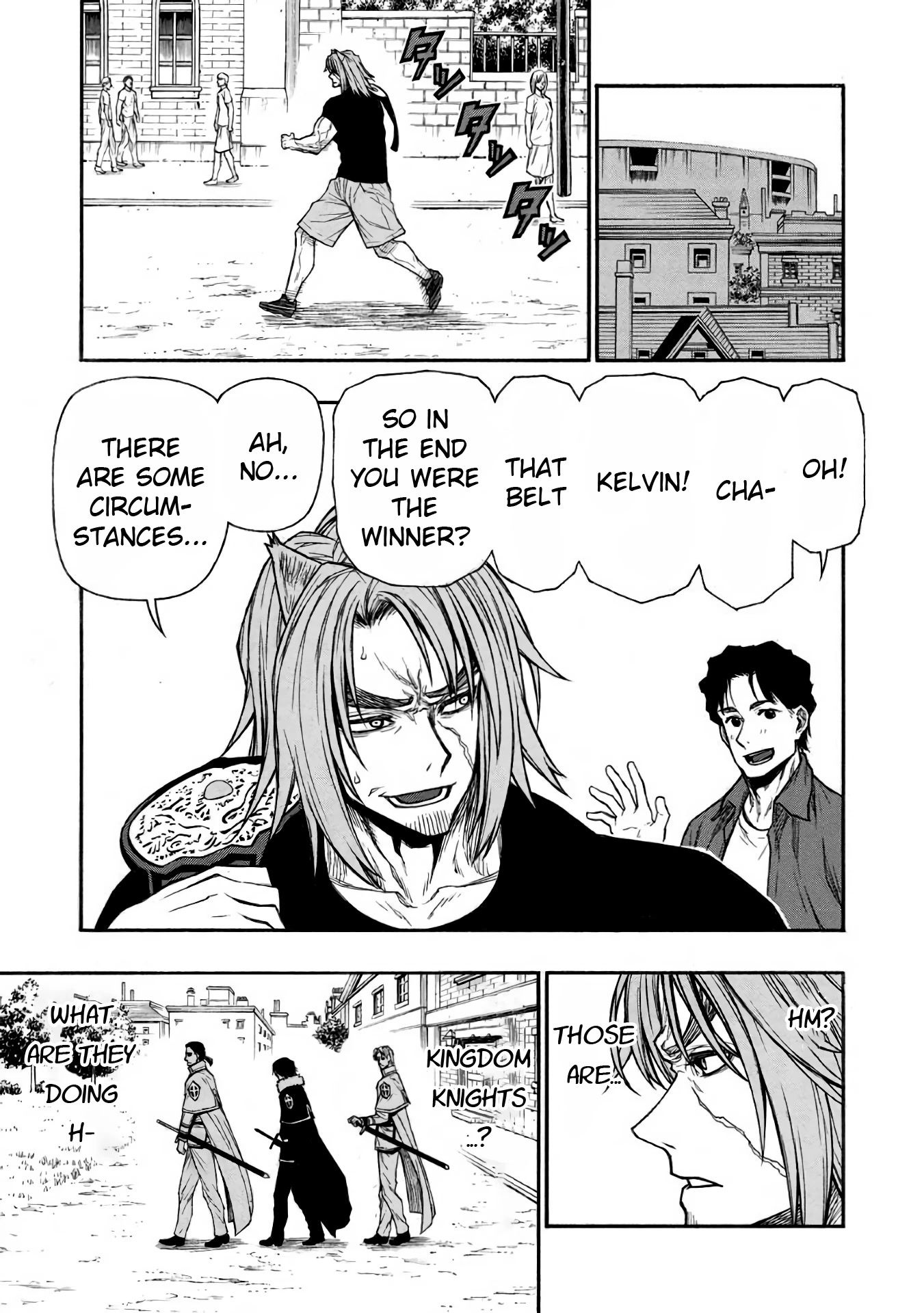 Shinmai Ossan Bouken-sha, Saikyou paati ni shinu hodo kitae rarete Muteki ni naru Chapter 35 page 22 - Chapter 35: The King