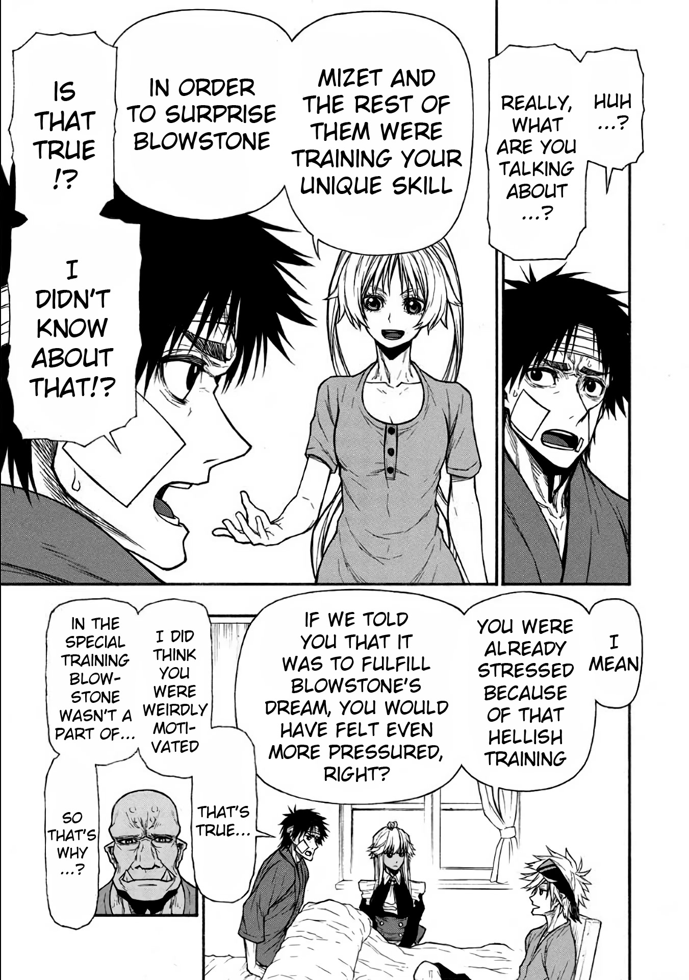 Shinmai Ossan Bouken-sha, Saikyou paati ni shinu hodo kitae rarete Muteki ni naru Chapter 35 page 5 - Chapter 35: The King