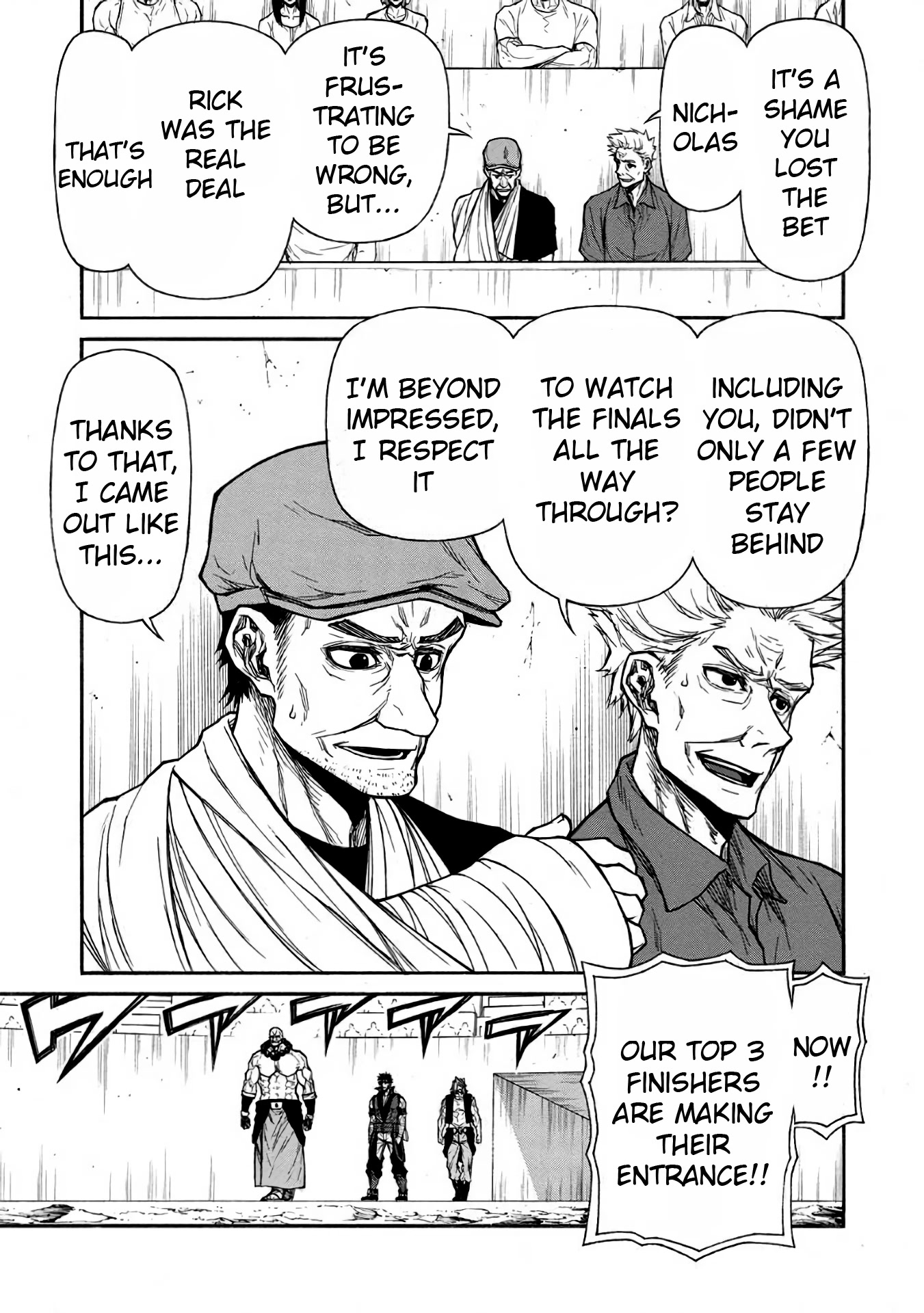 Shinmai Ossan Bouken-sha, Saikyou paati ni shinu hodo kitae rarete Muteki ni naru Chapter 35 page 7 - Chapter 35: The King