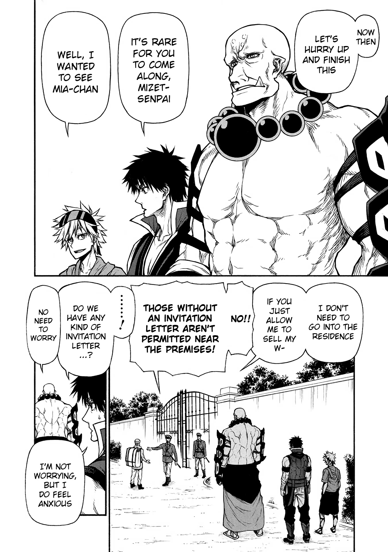 Shinmai Ossan Bouken-sha, Saikyou paati ni shinu hodo kitae rarete Muteki ni naru Chapter 37 page 8 - Chapter 37: Mission: Possible