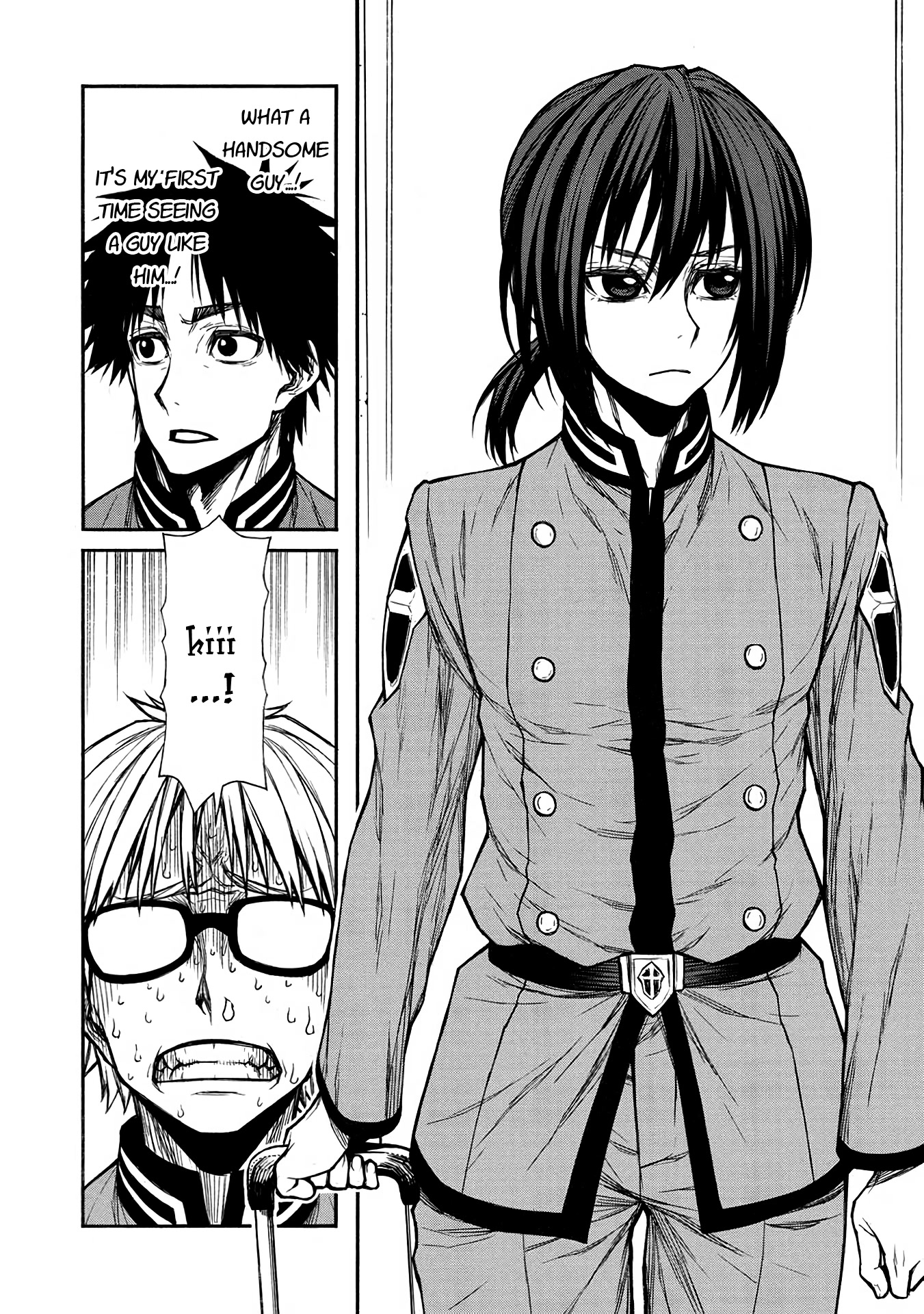 Shinmai Ossan Bouken-sha, Saikyou paati ni shinu hodo kitae rarete Muteki ni naru Chapter 38 page 17 - Chapter 38: A Rocky Group of 4