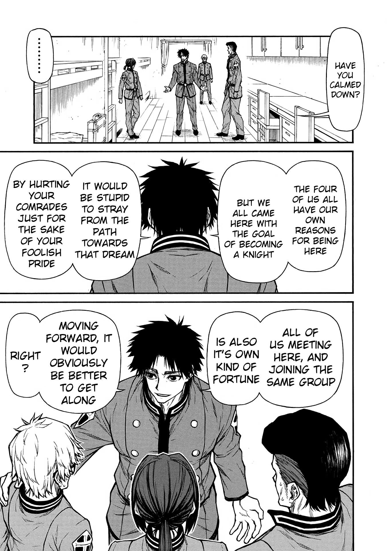 Shinmai Ossan Bouken-sha, Saikyou paati ni shinu hodo kitae rarete Muteki ni naru Chapter 38 page 29 - Chapter 38: A Rocky Group of 4