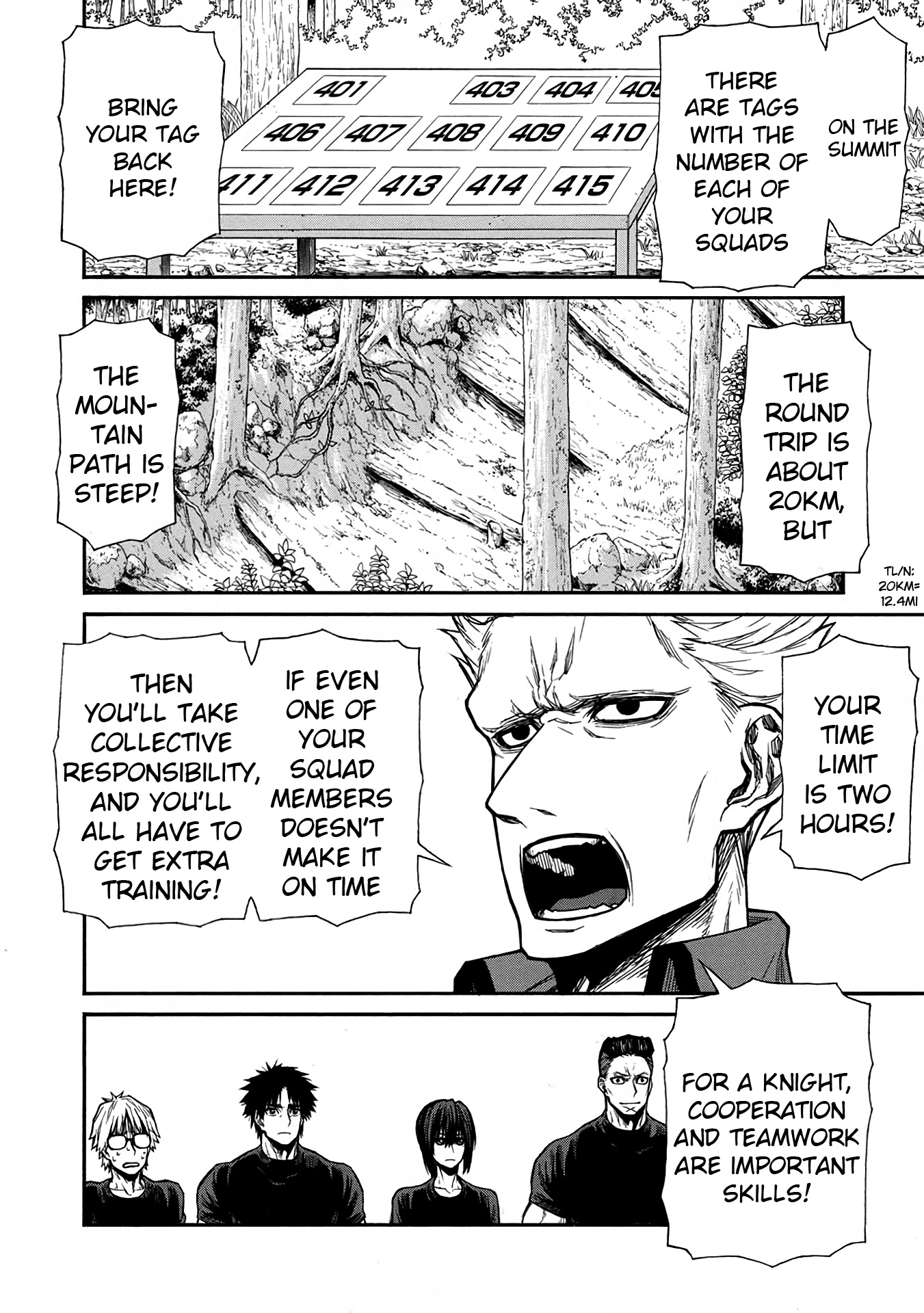 Shinmai Ossan Bouken-sha, Saikyou paati ni shinu hodo kitae rarete Muteki ni naru Chapter 39 page 8 - Chapter 39: The Middle-Aged Newbie Knight Student
