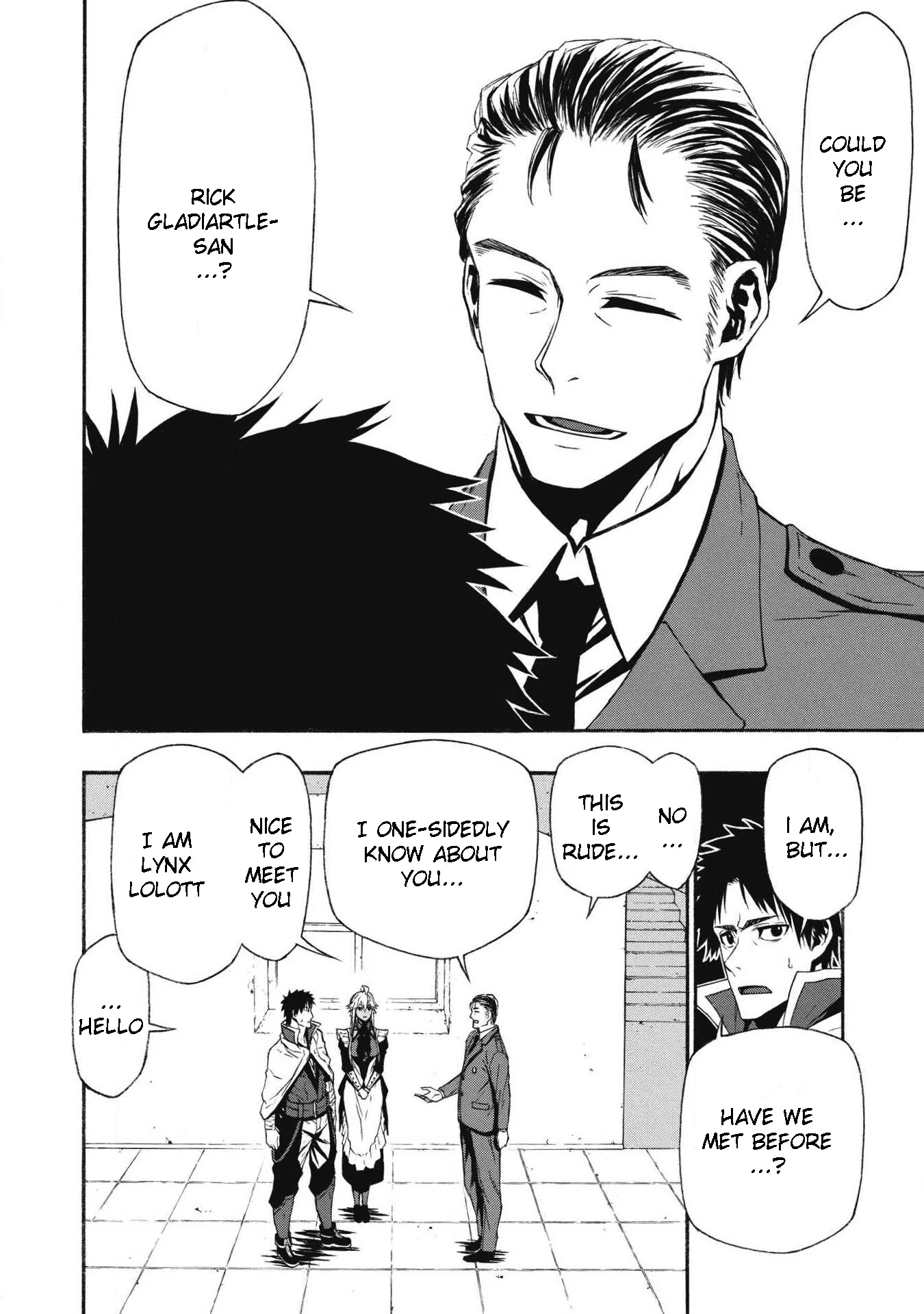 Shinmai Ossan Bouken-sha, Saikyou paati ni shinu hodo kitae rarete Muteki ni naru Chapter 4 page 19 - Chapter 4: The Guild Badge Doesn't Stand Out