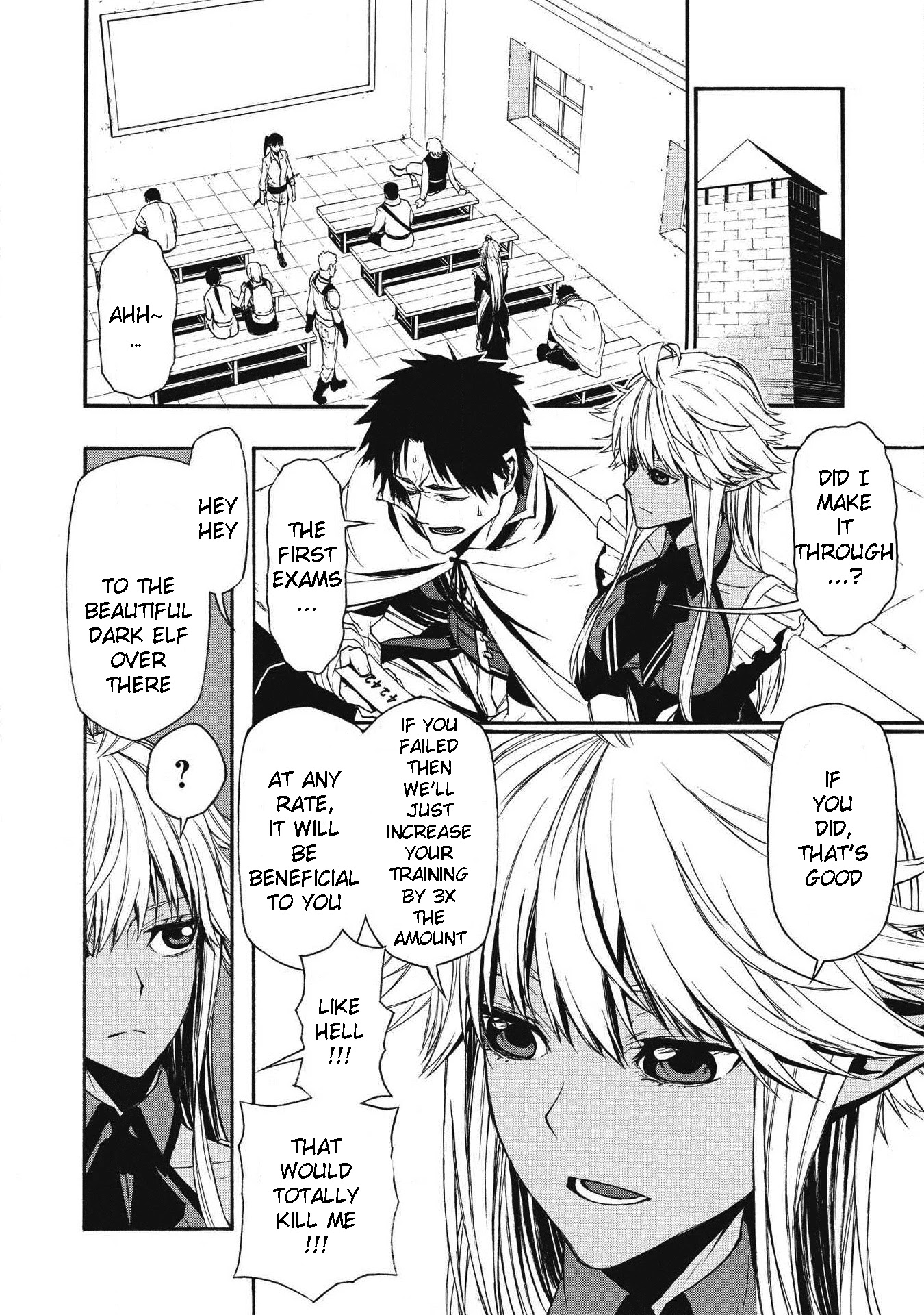 Shinmai Ossan Bouken-sha, Saikyou paati ni shinu hodo kitae rarete Muteki ni naru Chapter 4 page 4 - Chapter 4: The Guild Badge Doesn't Stand Out
