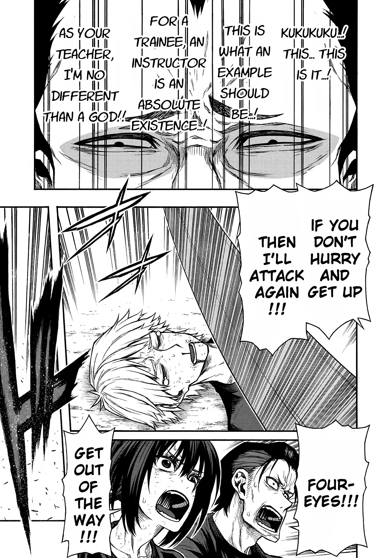 Shinmai Ossan Bouken-sha, Saikyou paati ni shinu hodo kitae rarete Muteki ni naru Chapter 40 page 32 - Chapter 40: Teachers of all Sorts