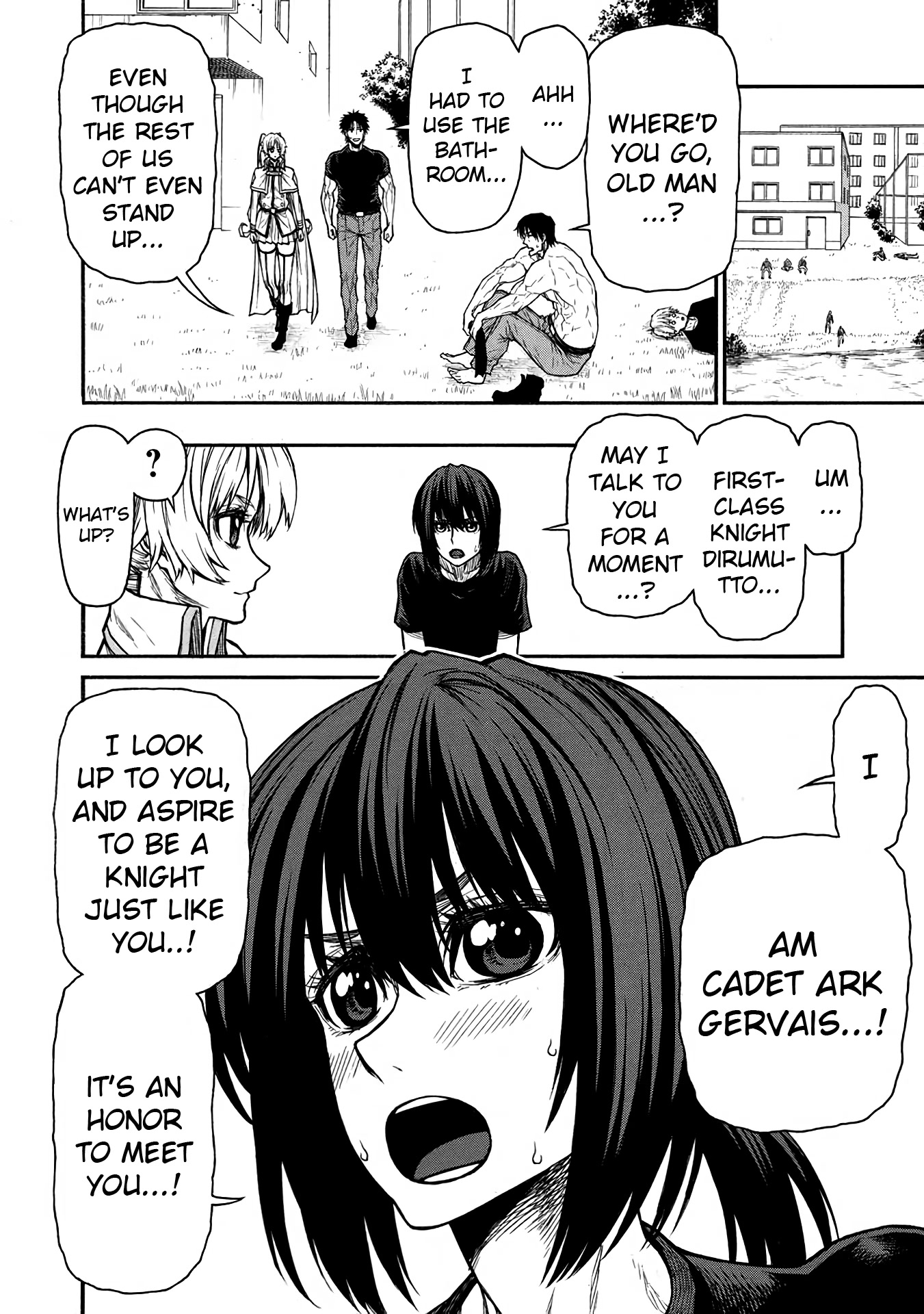 Shinmai Ossan Bouken-sha, Saikyou paati ni shinu hodo kitae rarete Muteki ni naru Chapter 40 page 6 - Chapter 40: Teachers of all Sorts