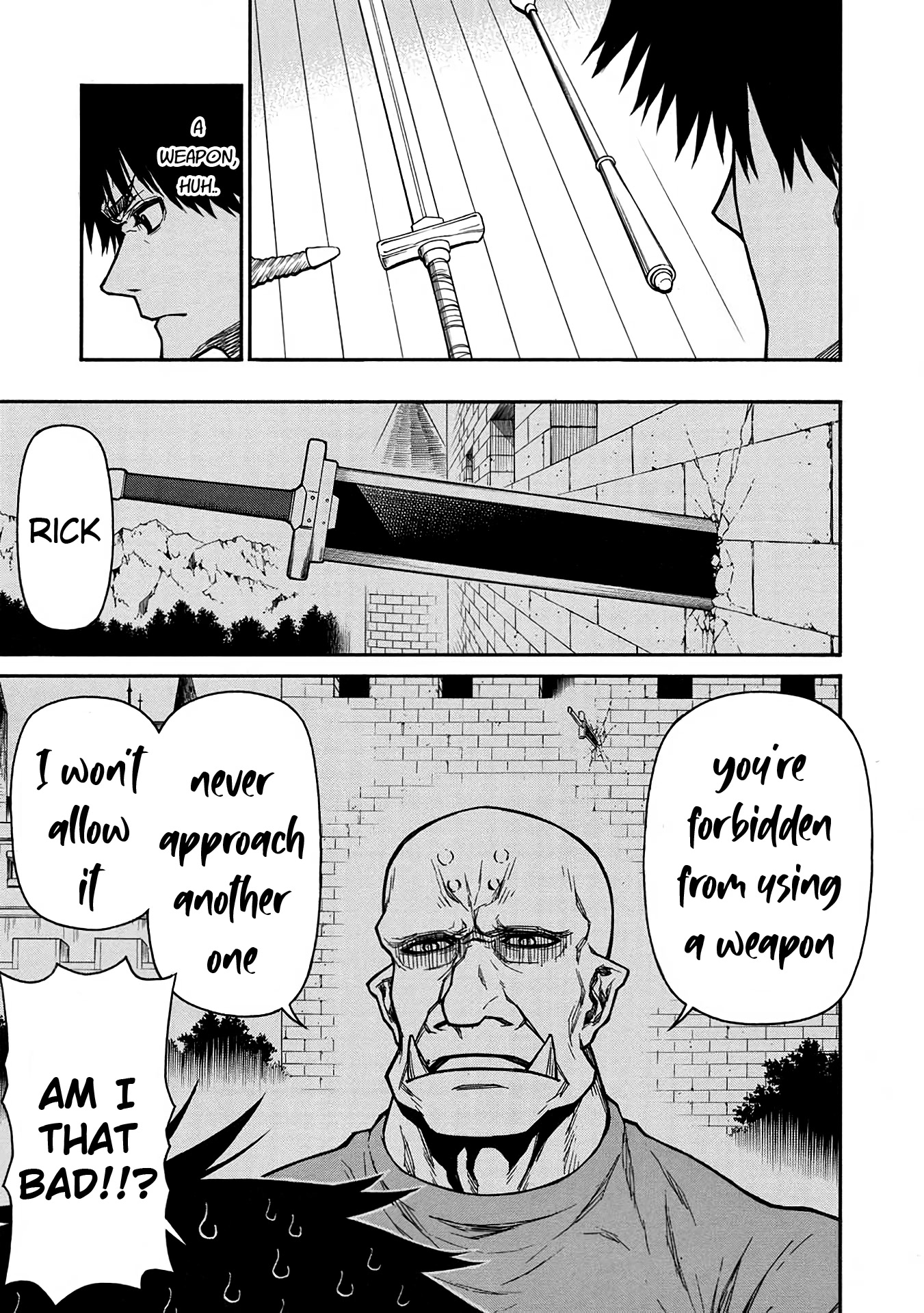 Shinmai Ossan Bouken-sha, Saikyou paati ni shinu hodo kitae rarete Muteki ni naru Chapter 41 page 13 - Chapter 41: Orichalcum Weapons