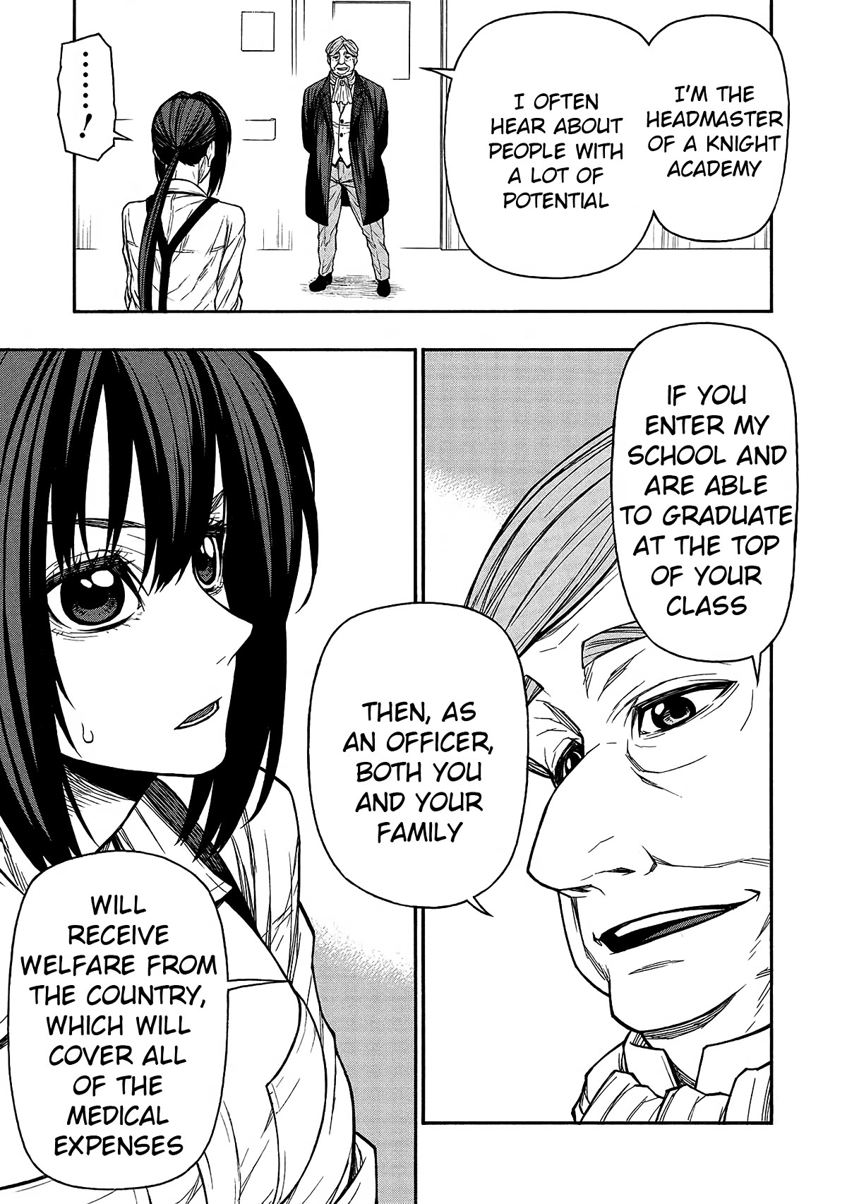 Shinmai Ossan Bouken-sha, Saikyou paati ni shinu hodo kitae rarete Muteki ni naru Chapter 43 page 21 - Chapter 43: The Reason She Cut Her Hair
