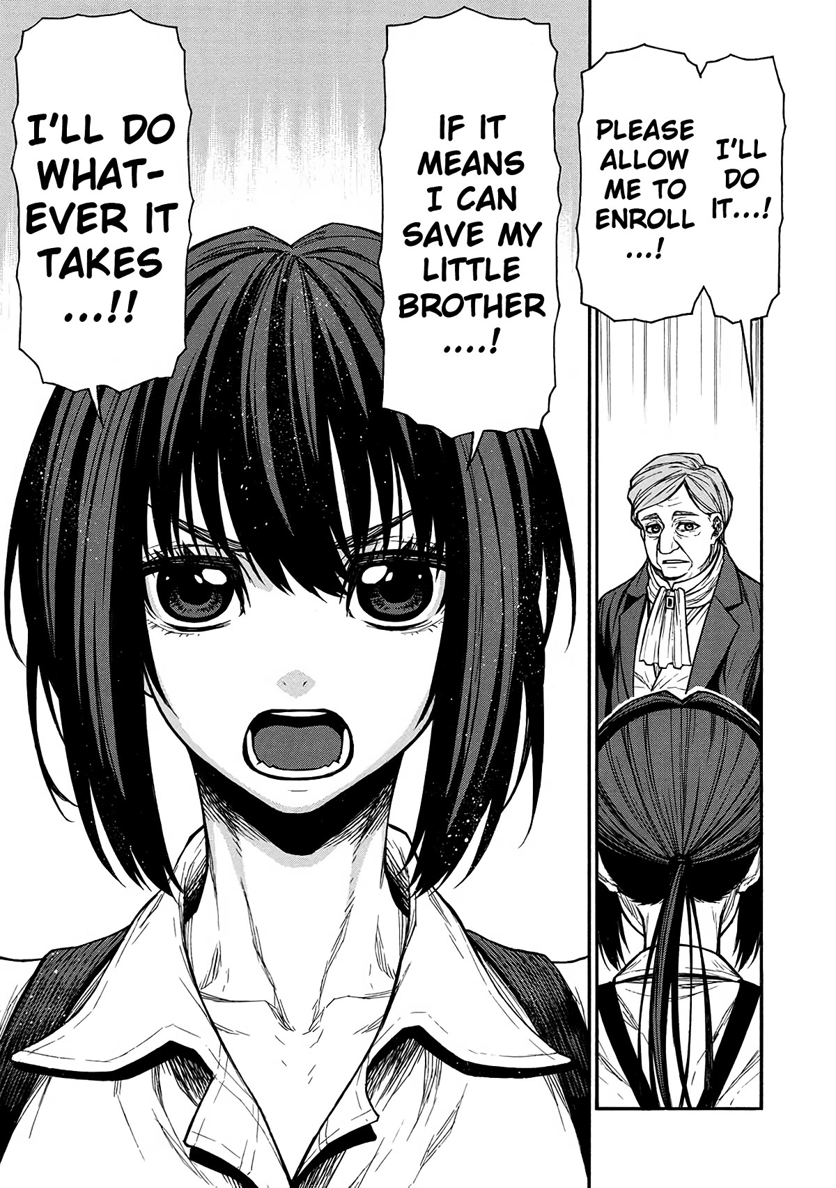 Shinmai Ossan Bouken-sha, Saikyou paati ni shinu hodo kitae rarete Muteki ni naru Chapter 43 page 23 - Chapter 43: The Reason She Cut Her Hair