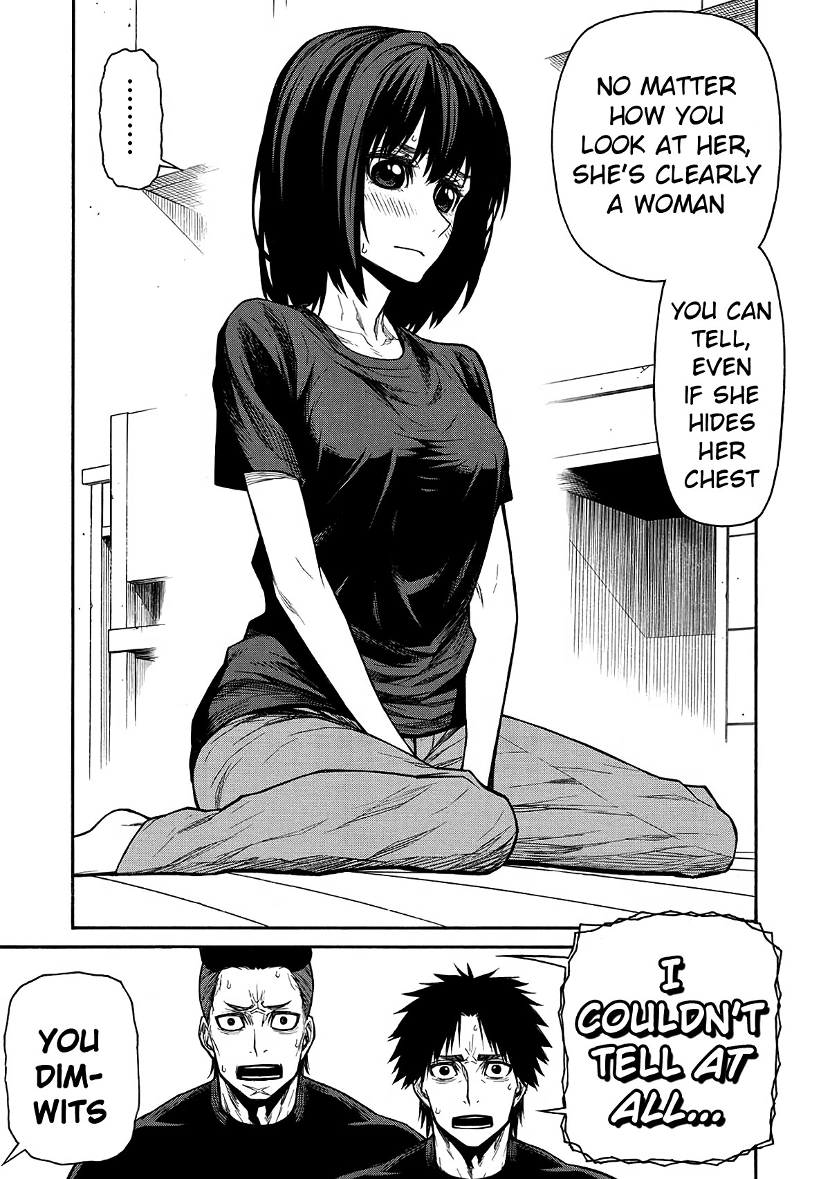 Shinmai Ossan Bouken-sha, Saikyou paati ni shinu hodo kitae rarete Muteki ni naru Chapter 43 page 3 - Chapter 43: The Reason She Cut Her Hair