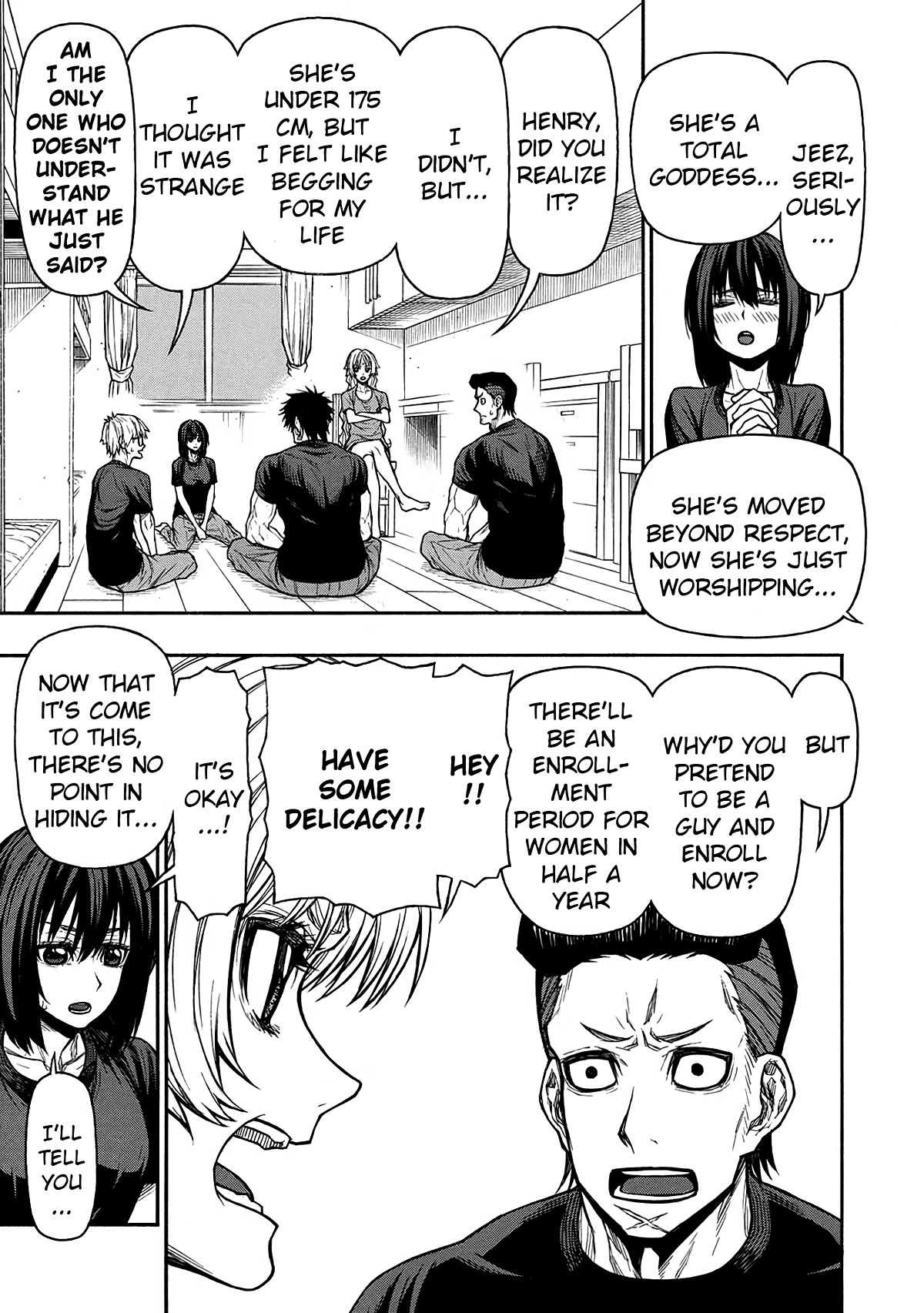 Shinmai Ossan Bouken-sha, Saikyou paati ni shinu hodo kitae rarete Muteki ni naru Chapter 43 page 5 - Chapter 43: The Reason She Cut Her Hair