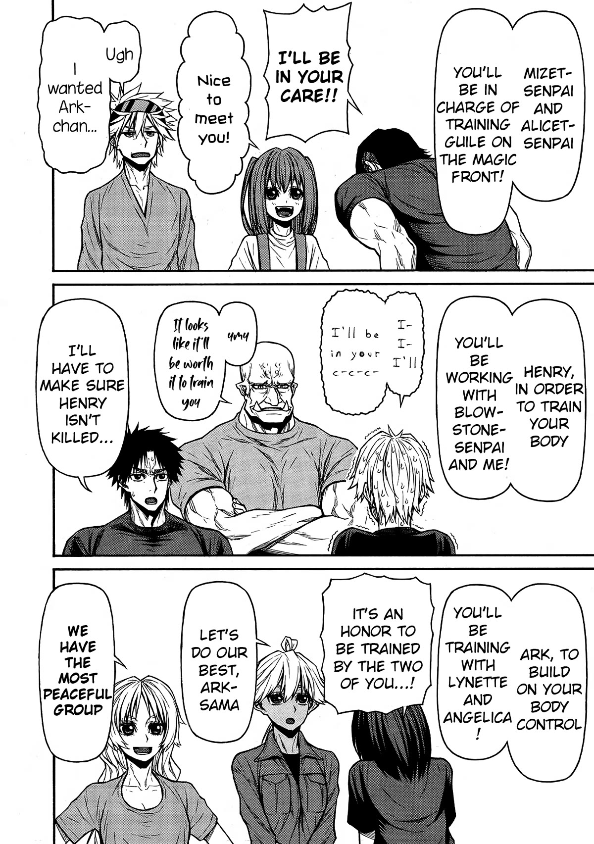 Shinmai Ossan Bouken-sha, Saikyou paati ni shinu hodo kitae rarete Muteki ni naru Chapter 44 page 10 - Chapter 44: Extracurricular Lessons - Hell Edition