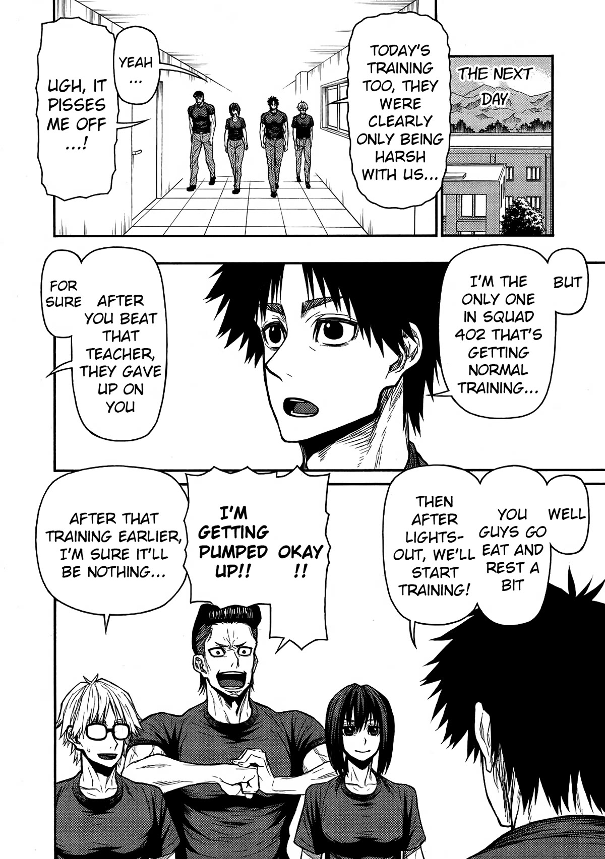Shinmai Ossan Bouken-sha, Saikyou paati ni shinu hodo kitae rarete Muteki ni naru Chapter 44 page 12 - Chapter 44: Extracurricular Lessons - Hell Edition