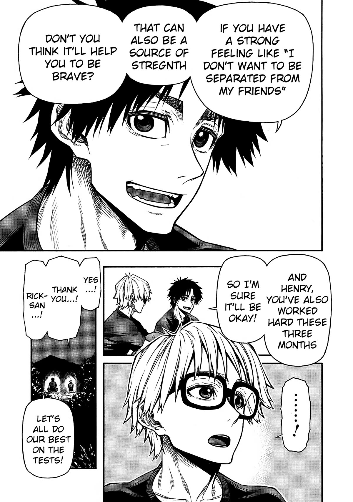 Shinmai Ossan Bouken-sha, Saikyou paati ni shinu hodo kitae rarete Muteki ni naru Chapter 45 page 5 - Chapter 45: Survivors from Hell
