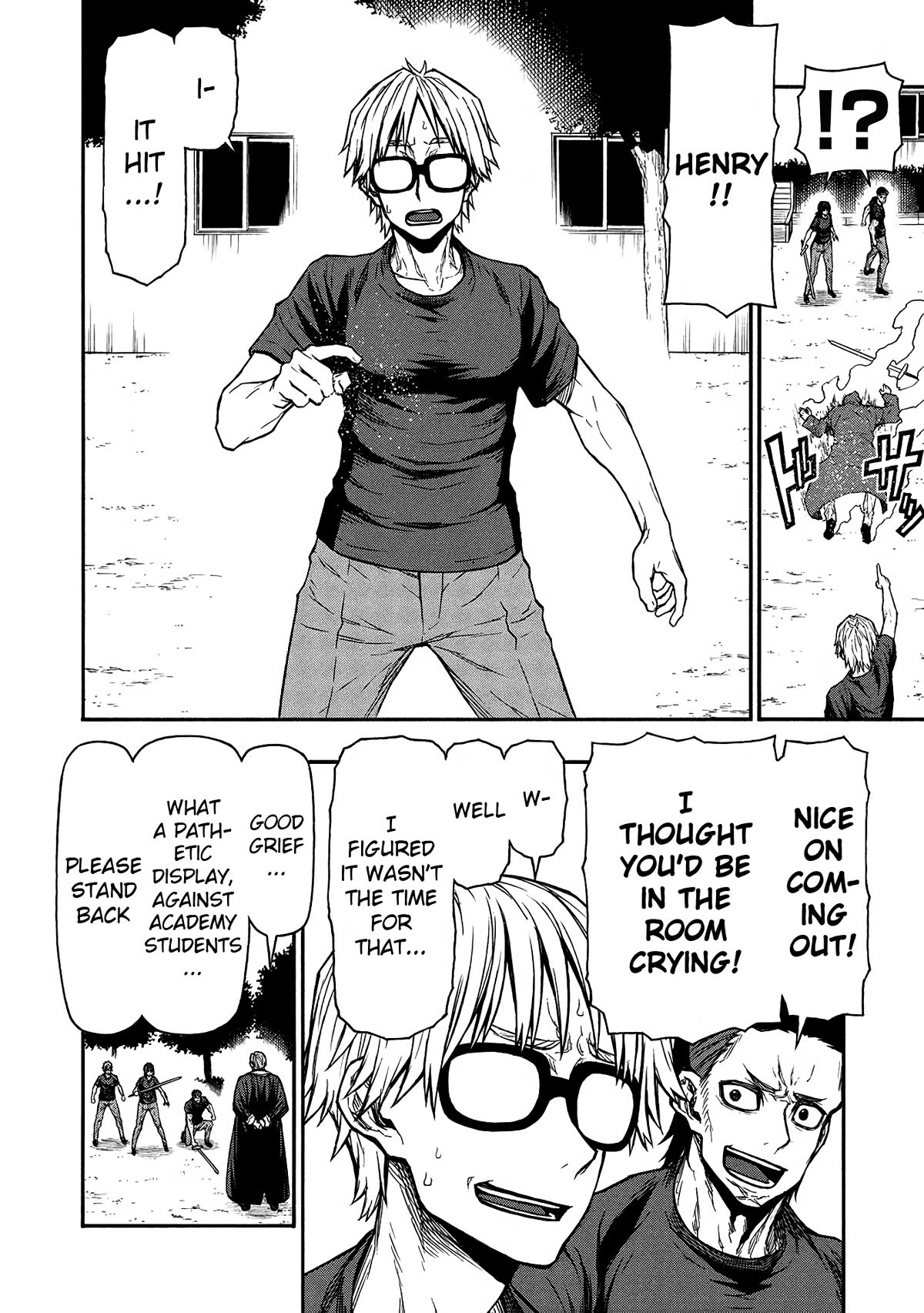 Shinmai Ossan Bouken-sha, Saikyou paati ni shinu hodo kitae rarete Muteki ni naru Chapter 46 page 21 - Chapter 46: Squad 402's Final Day