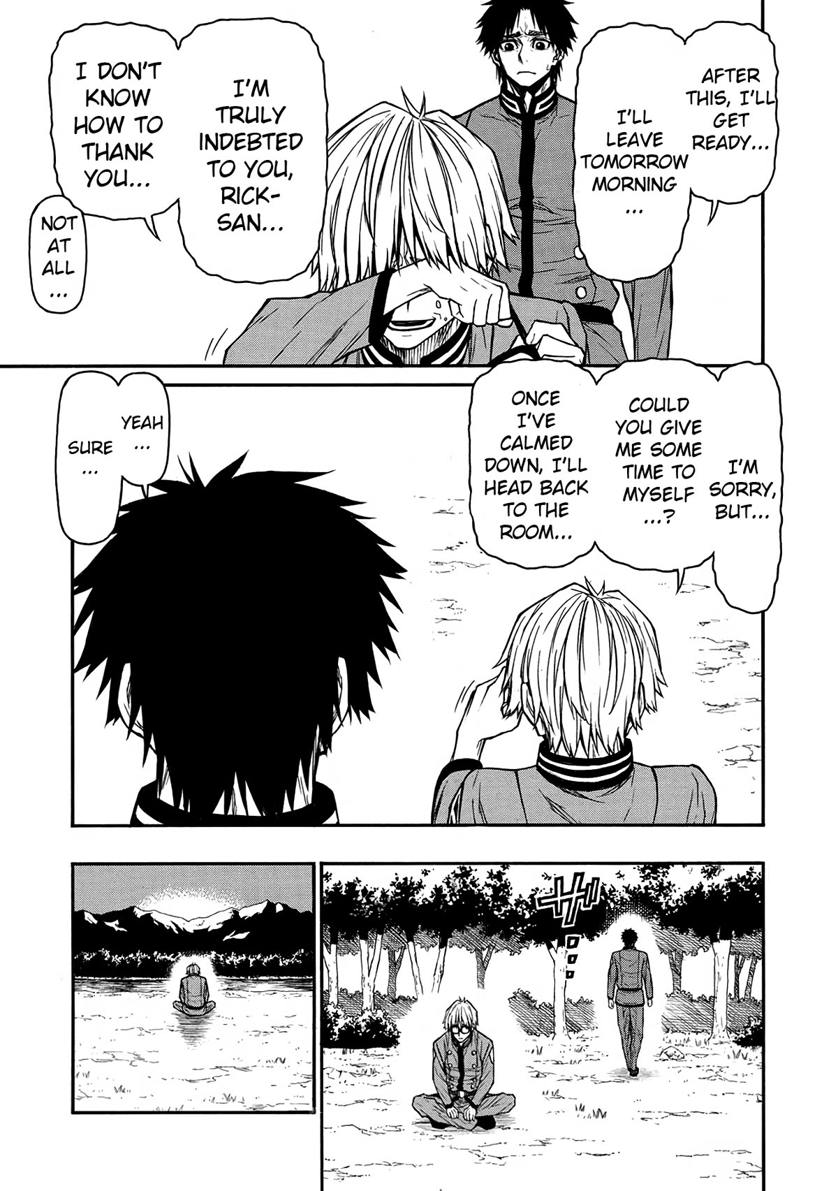 Shinmai Ossan Bouken-sha, Saikyou paati ni shinu hodo kitae rarete Muteki ni naru Chapter 46 page 7 - Chapter 46: Squad 402's Final Day