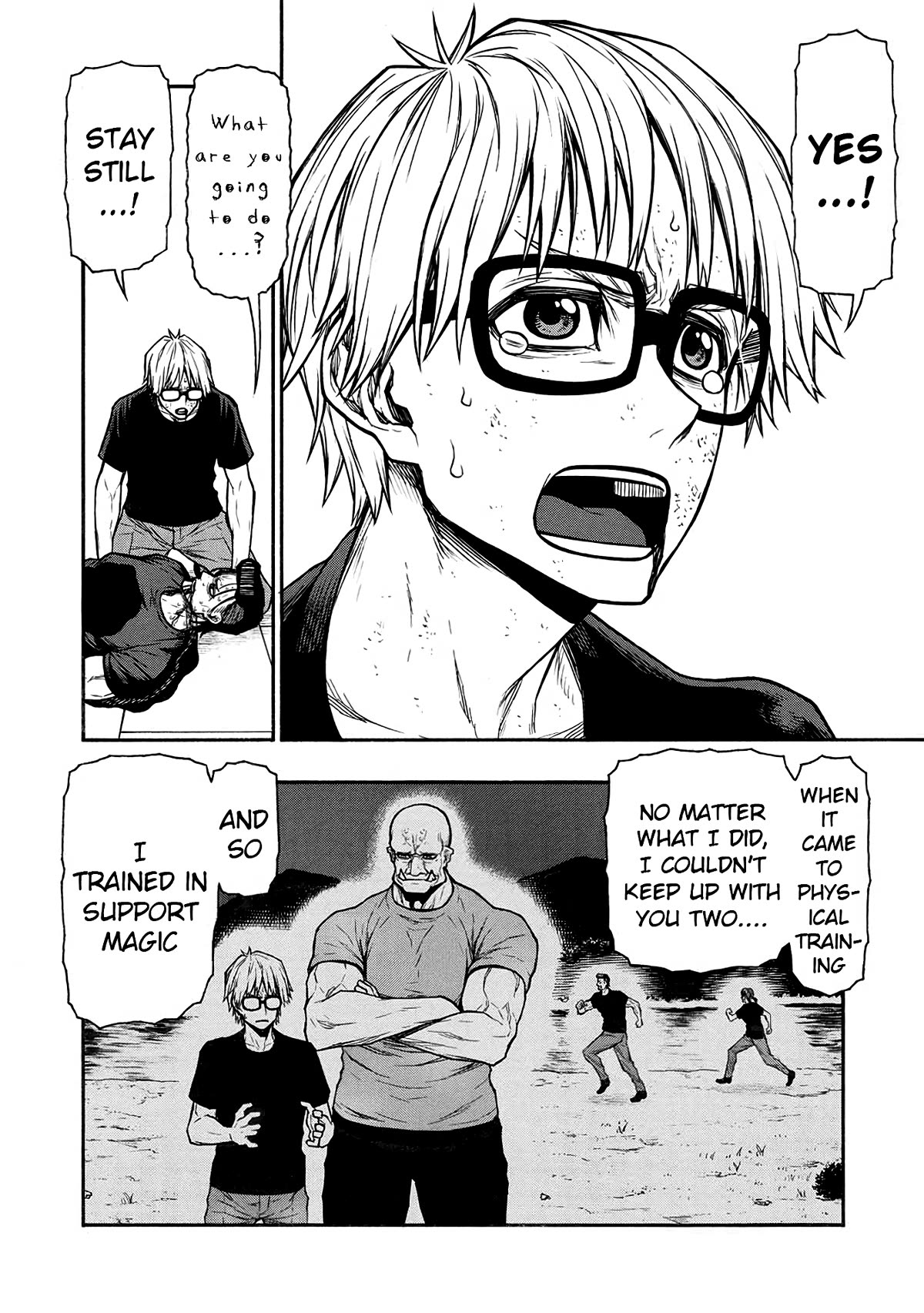 Shinmai Ossan Bouken-sha, Saikyou paati ni shinu hodo kitae rarete Muteki ni naru Chapter 50 page 2 - Chapter 50: The Right Person in the Right Place