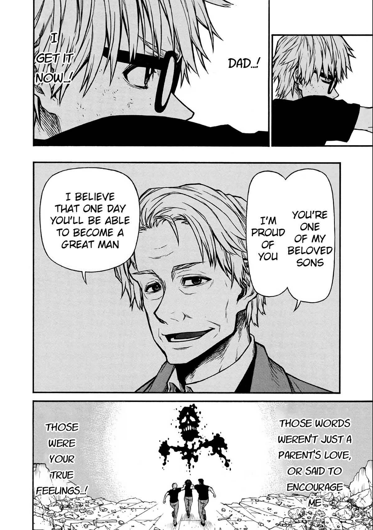 Shinmai Ossan Bouken-sha, Saikyou paati ni shinu hodo kitae rarete Muteki ni naru Chapter 51 page 21 - Chapter 51: The Back of a Great Man
