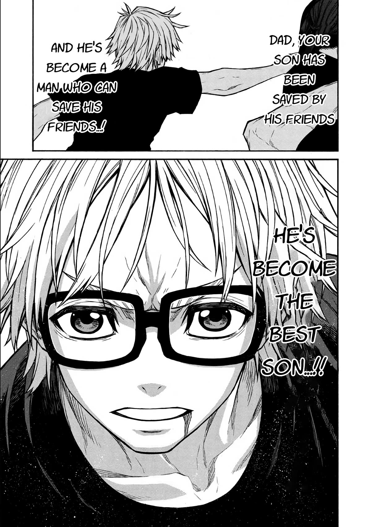 Shinmai Ossan Bouken-sha, Saikyou paati ni shinu hodo kitae rarete Muteki ni naru Chapter 51 page 22 - Chapter 51: The Back of a Great Man