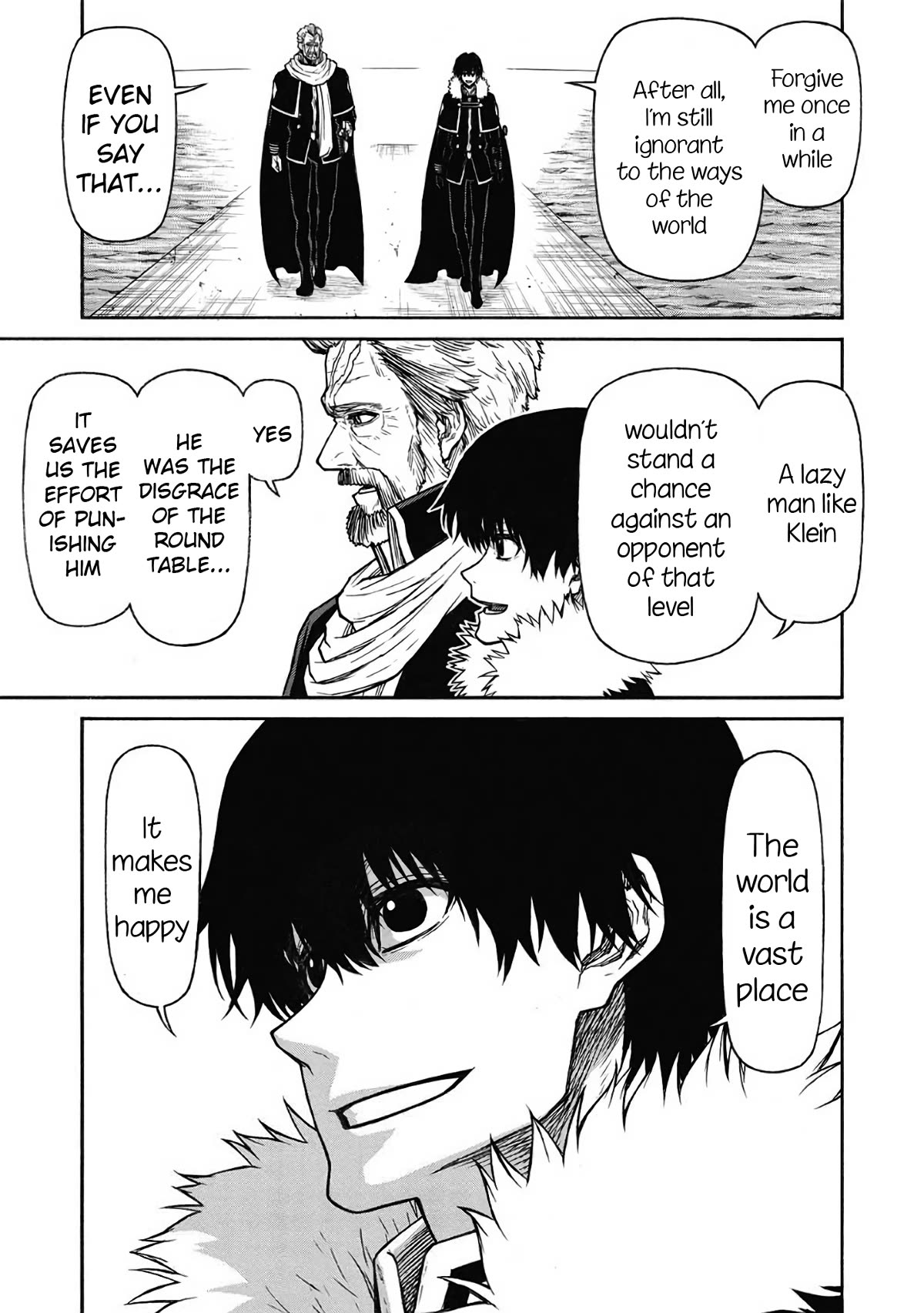 Shinmai Ossan Bouken-sha, Saikyou paati ni shinu hodo kitae rarete Muteki ni naru Chapter 52 page 18 - Chapter 52: The Knights That Will be Met Again Someday
