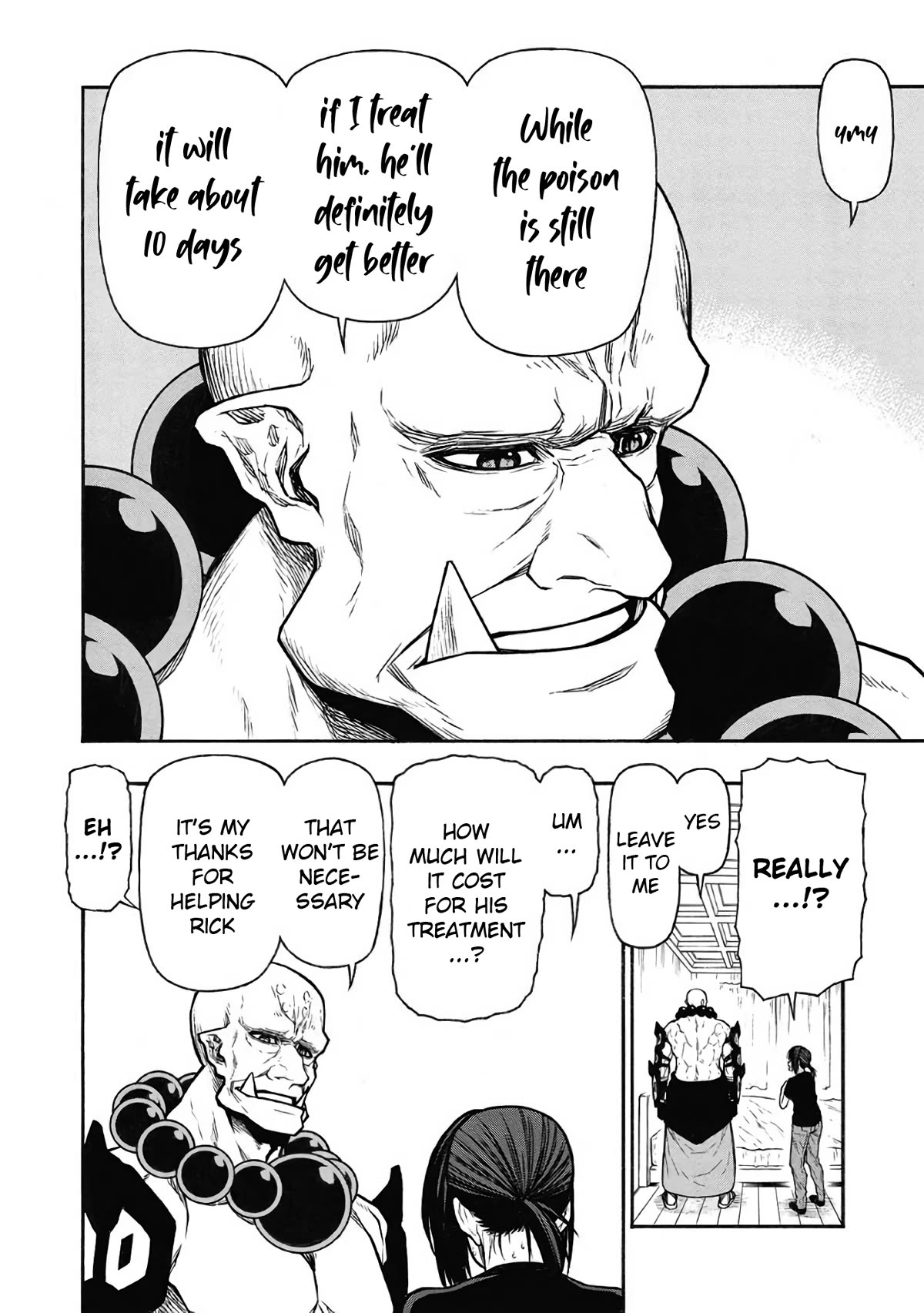 Shinmai Ossan Bouken-sha, Saikyou paati ni shinu hodo kitae rarete Muteki ni naru Chapter 52 page 23 - Chapter 52: The Knights That Will be Met Again Someday