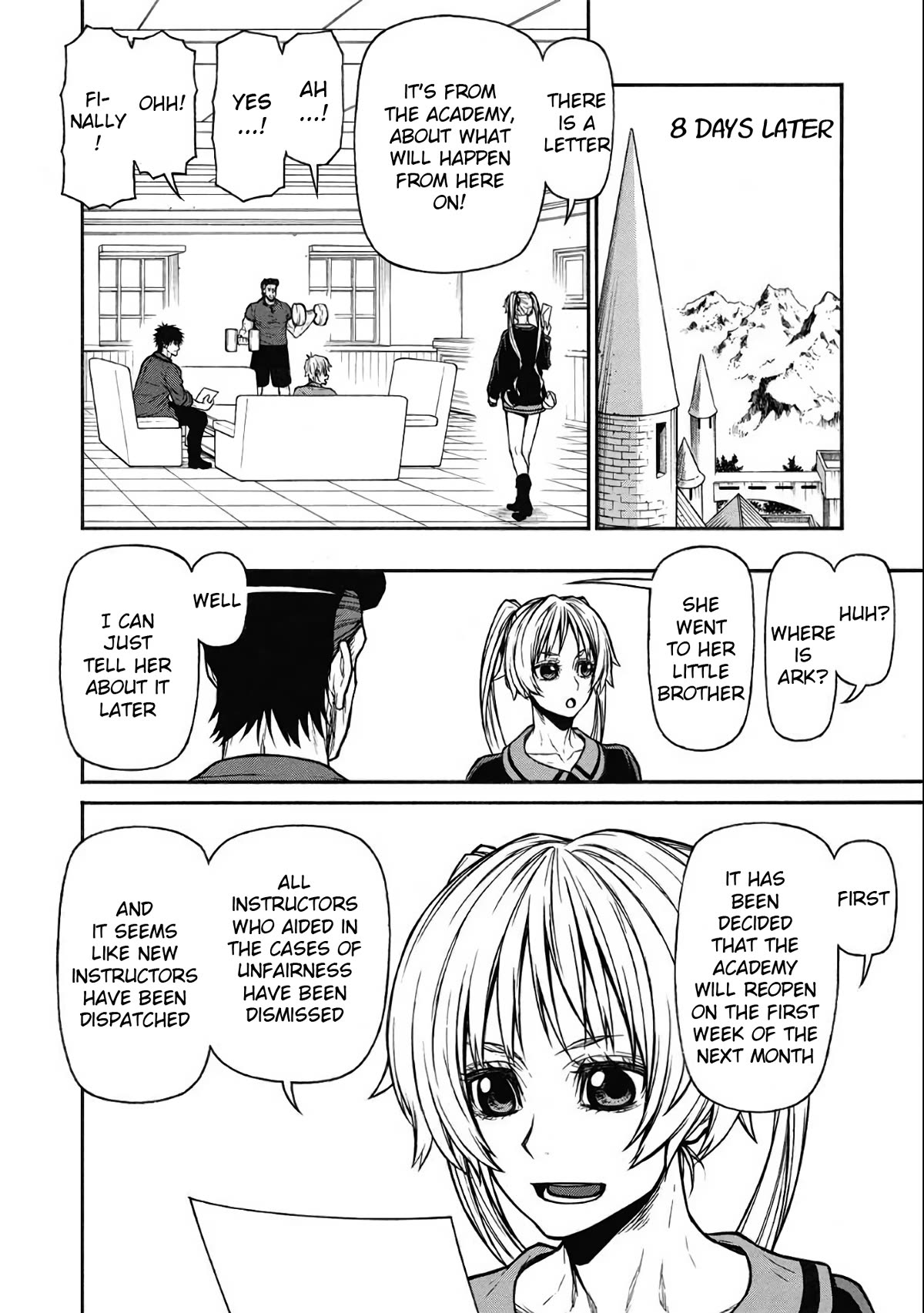 Shinmai Ossan Bouken-sha, Saikyou paati ni shinu hodo kitae rarete Muteki ni naru Chapter 52 page 25 - Chapter 52: The Knights That Will be Met Again Someday