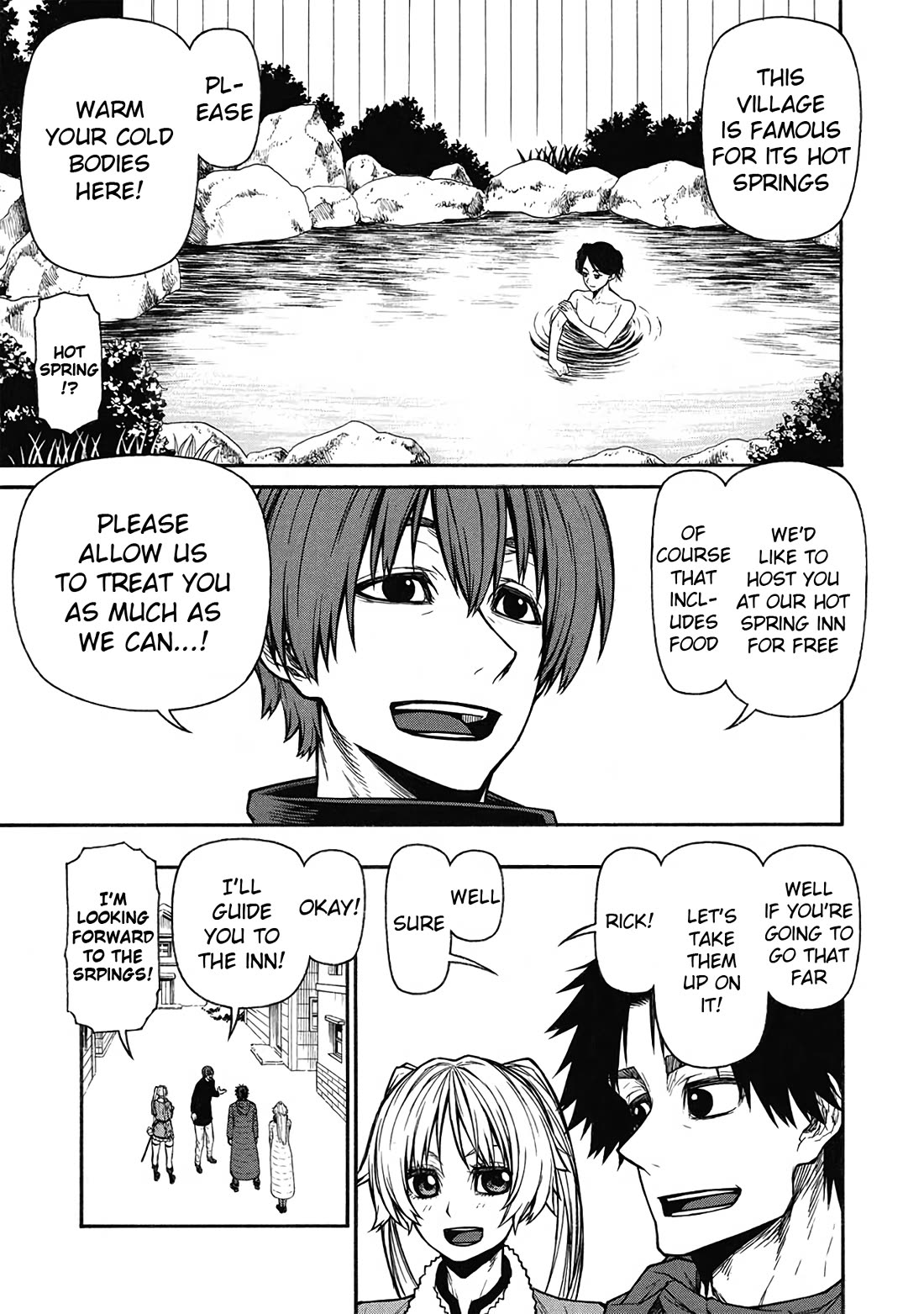 Shinmai Ossan Bouken-sha, Saikyou paati ni shinu hodo kitae rarete Muteki ni naru Chapter 54 page 3 - Chapter 54: Be Careful of the Change in Temperature
