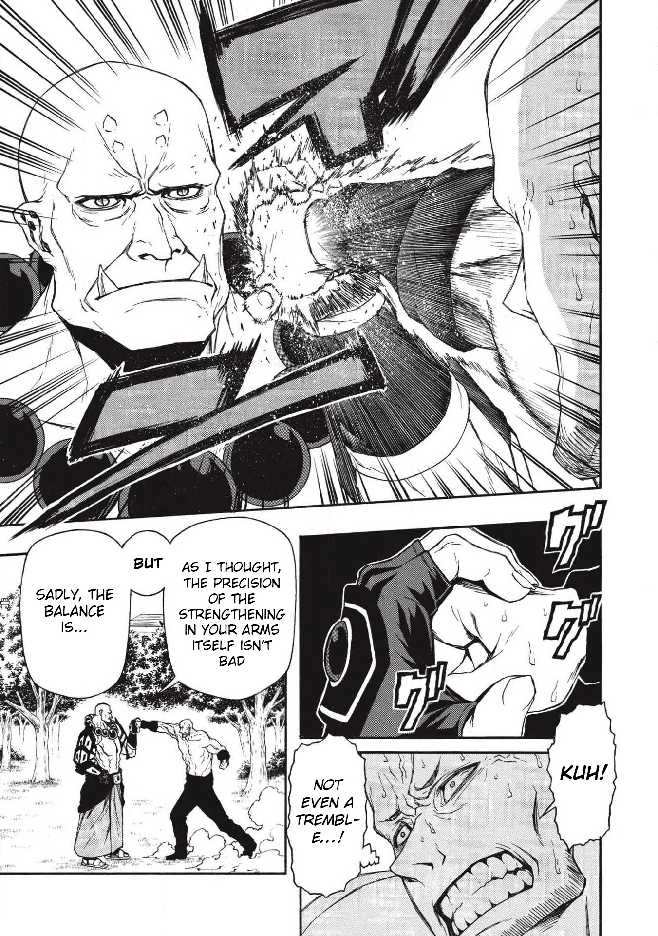 Shinmai Ossan Bouken-sha, Saikyou paati ni shinu hodo kitae rarete Muteki ni naru Chapter 6 page 8 - Chapter 6: The Two Men Averted Their Eyes From Reality