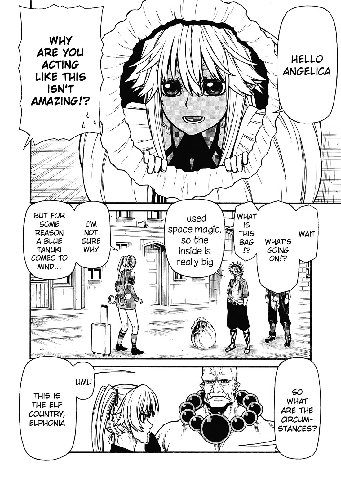 Shinmai Ossan Bouken-sha, Saikyou paati ni shinu hodo kitae rarete Muteki ni naru Chapter 60 page 12 - Chapter 60: A Country Where Light and Dark Coexist