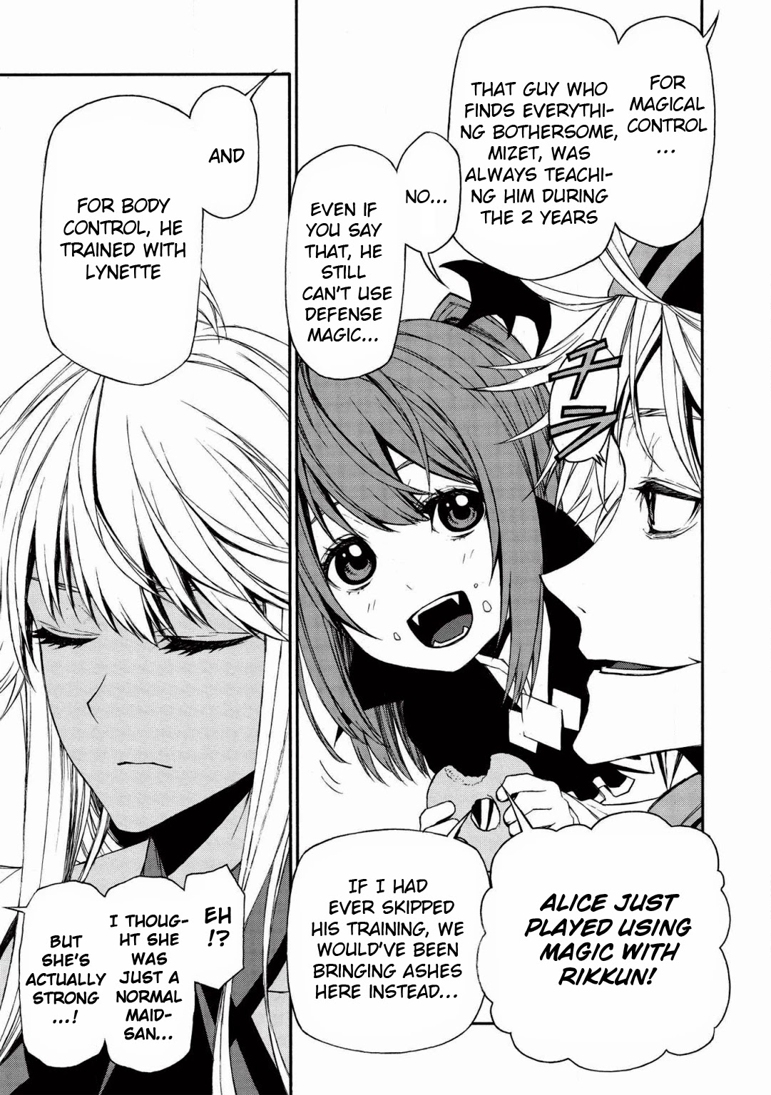 Shinmai Ossan Bouken-sha, Saikyou paati ni shinu hodo kitae rarete Muteki ni naru Chapter 8 page 7 - Chapter 8: The Thing that is Lacking