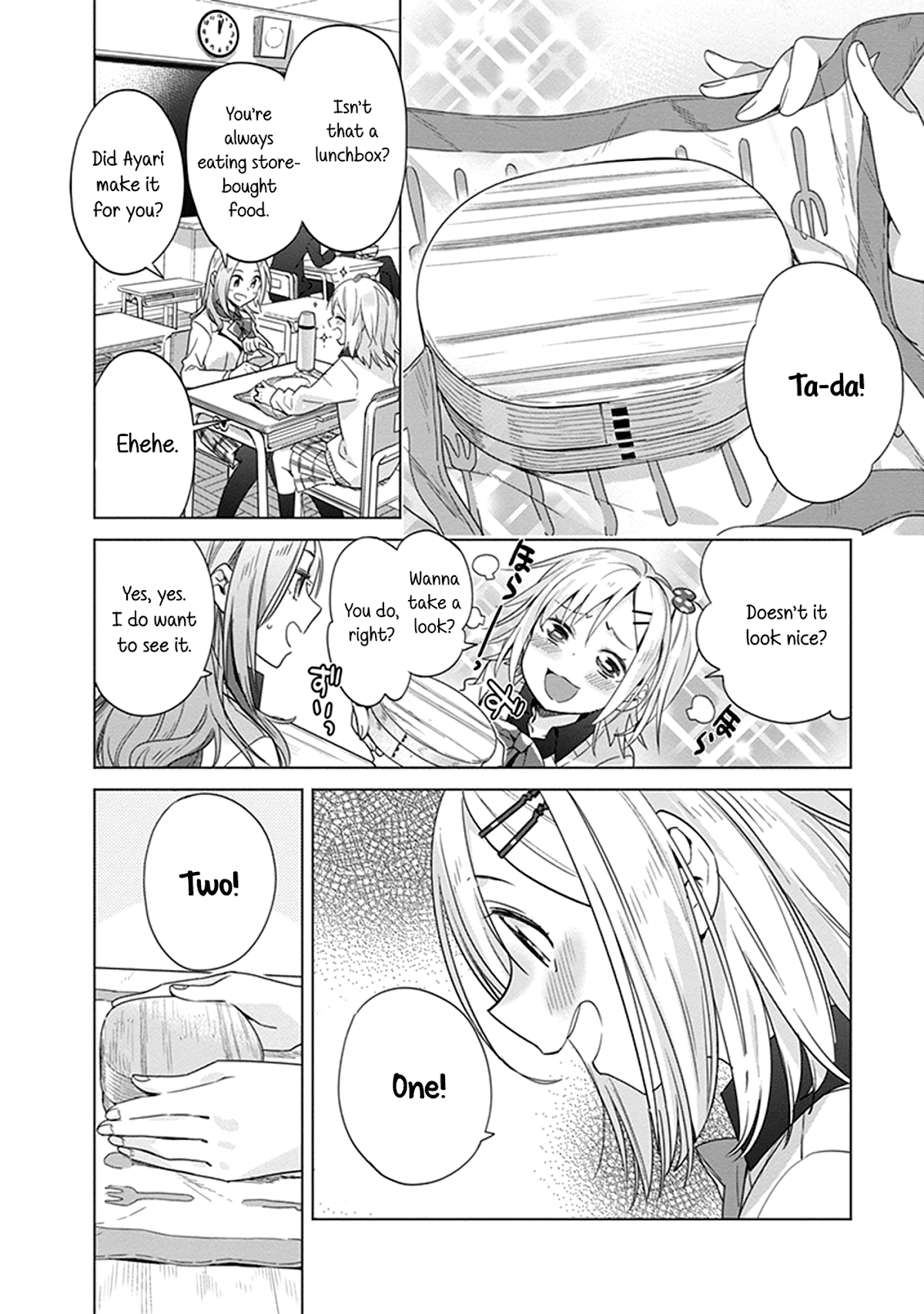 Shinmai Shimai no Futari Gohan Chapter 10 page 2 - Chapter 10: Lunchbox