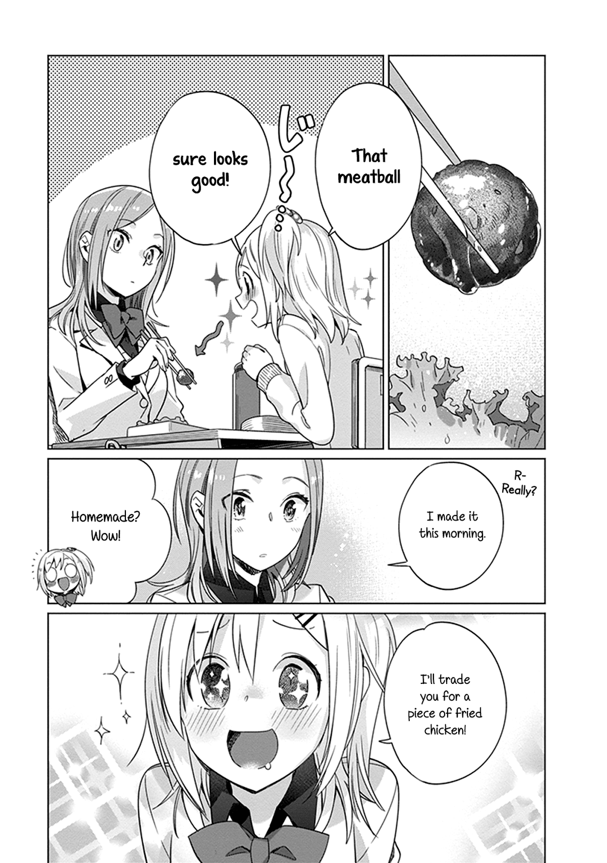Shinmai Shimai no Futari Gohan Chapter 10 page 34 - Chapter 10: Lunchbox