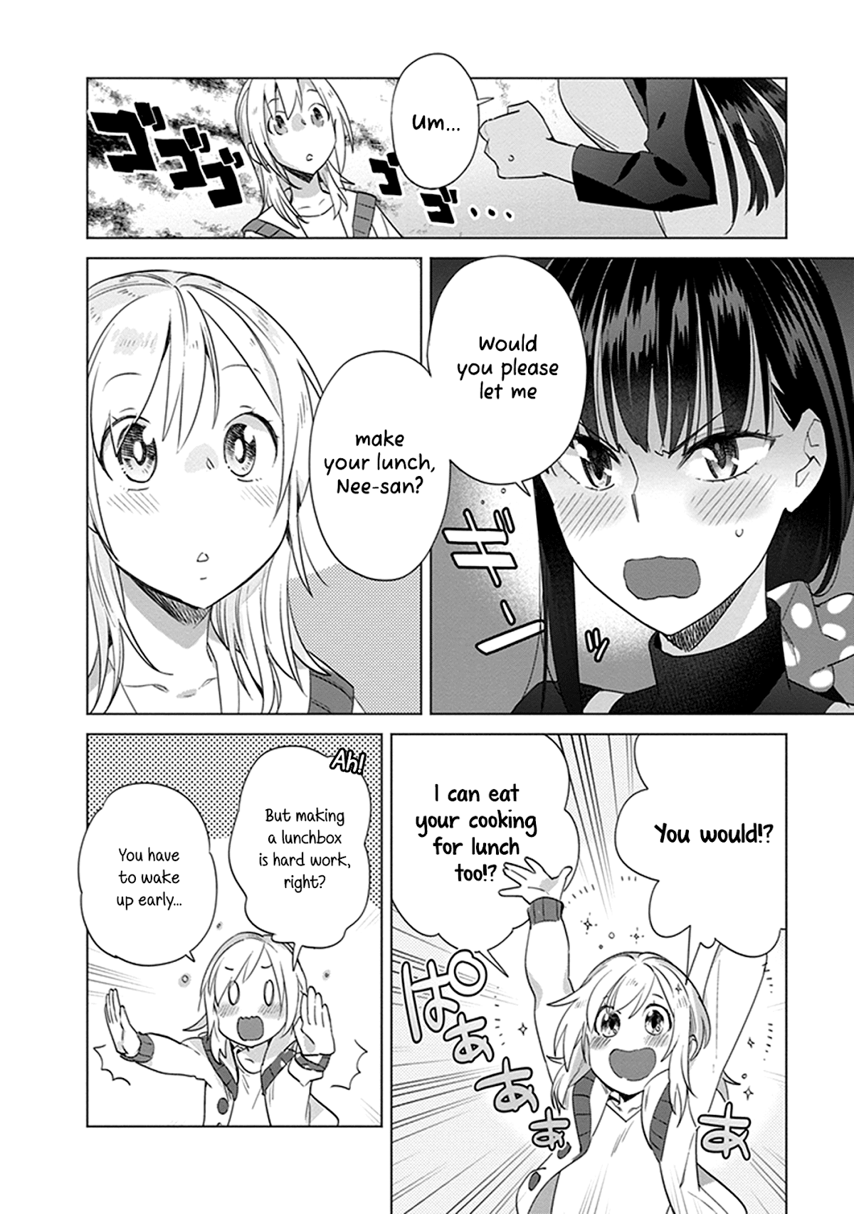 Shinmai Shimai no Futari Gohan Chapter 10 page 8 - Chapter 10: Lunchbox