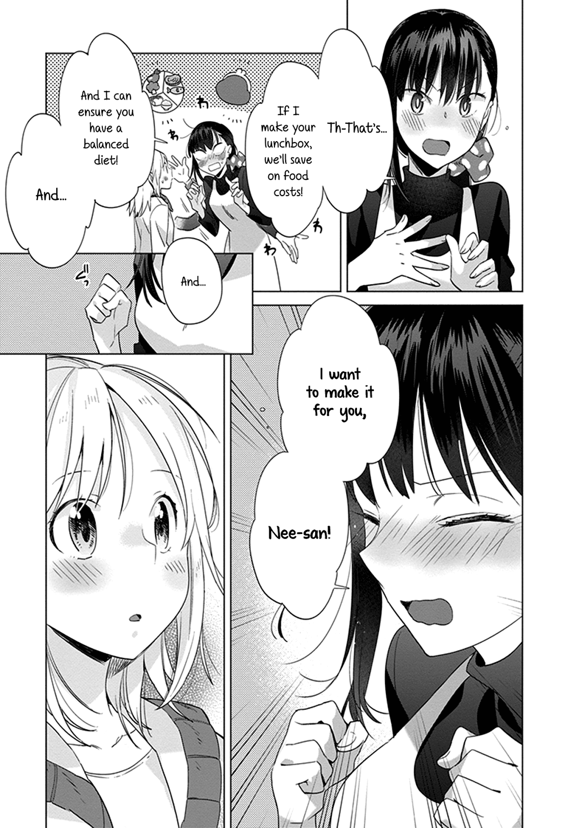 Shinmai Shimai no Futari Gohan Chapter 10 page 9 - Chapter 10: Lunchbox